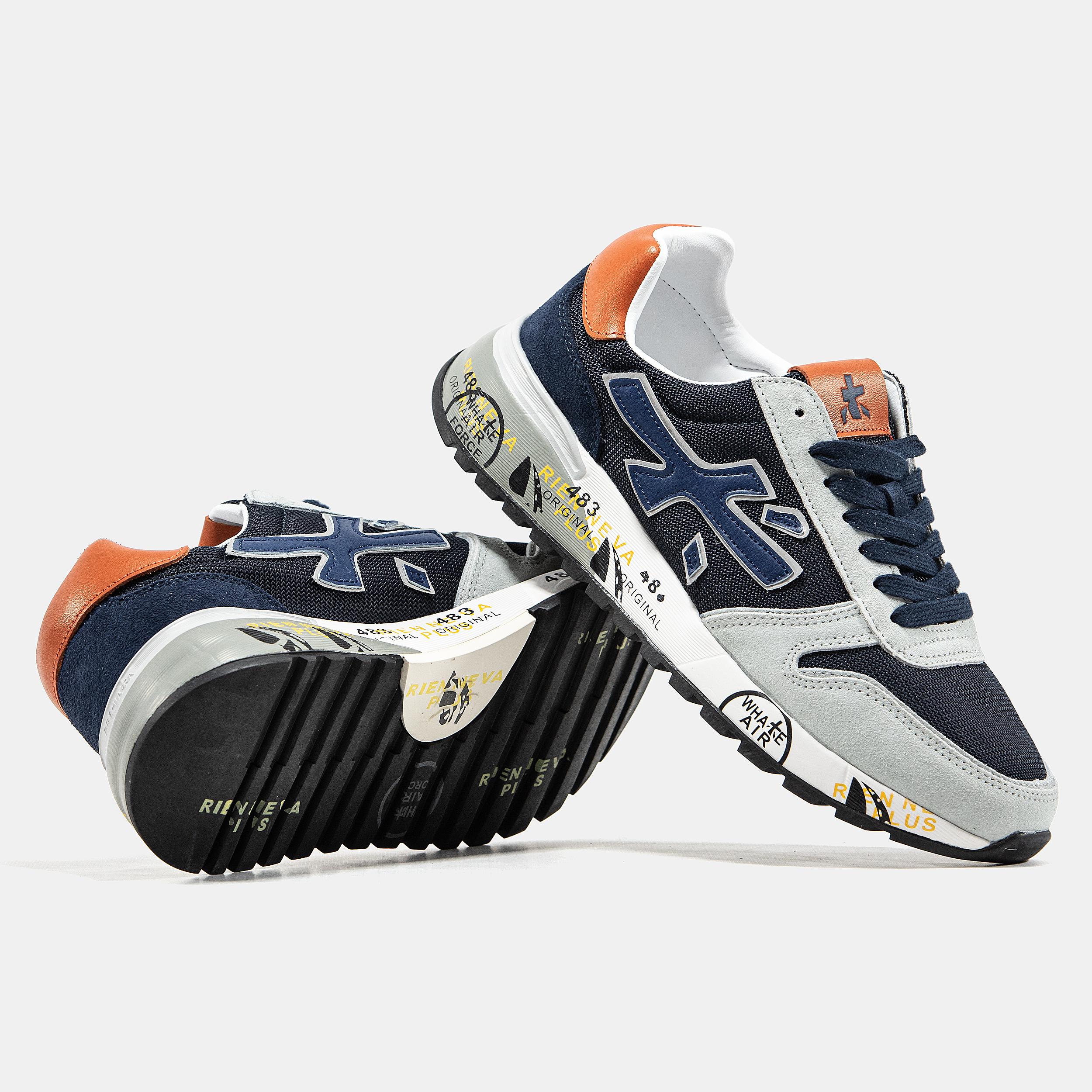 Premiata Mick Navy Grey Orange - изображение 4