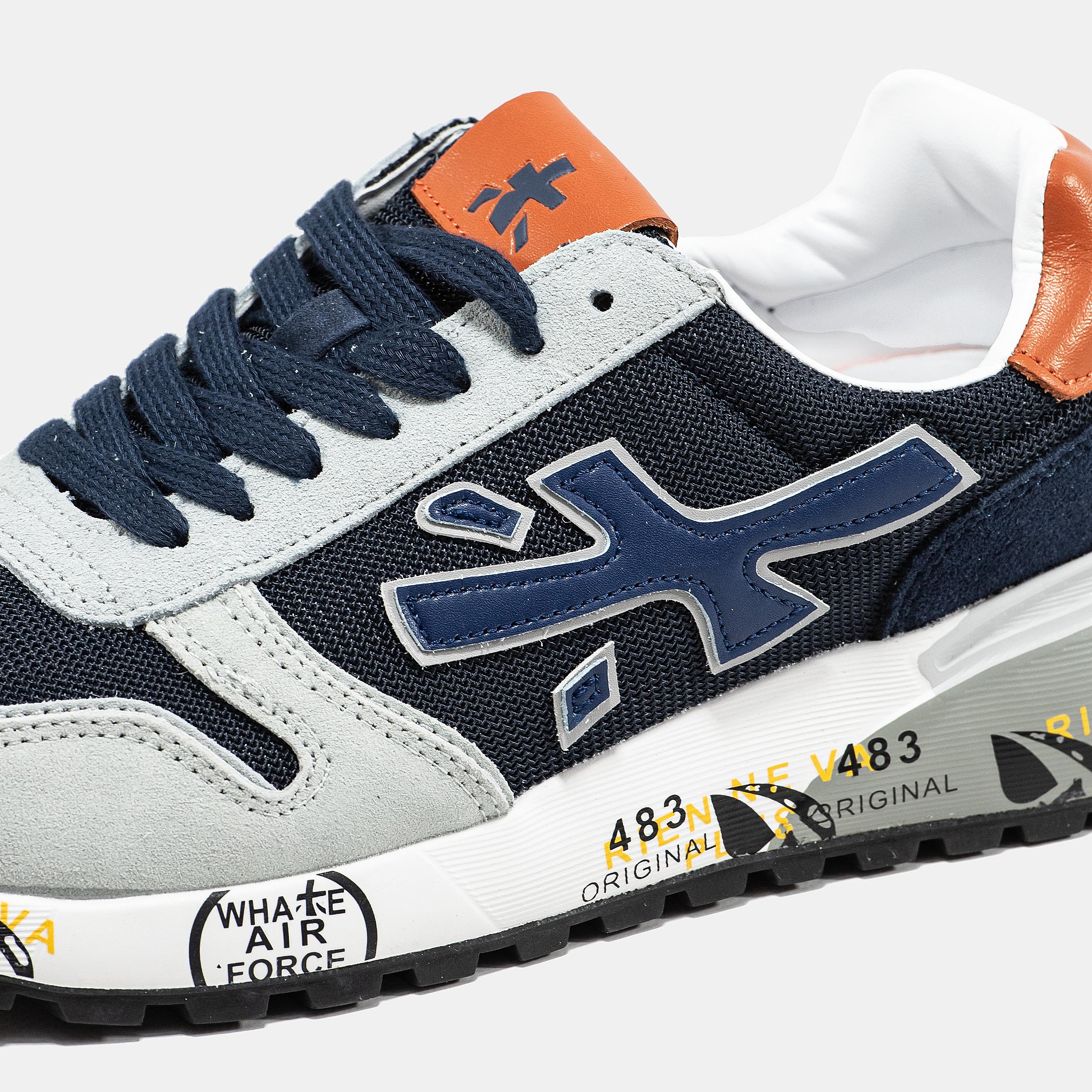 Premiata Mick Navy Grey Orange - изображение 5