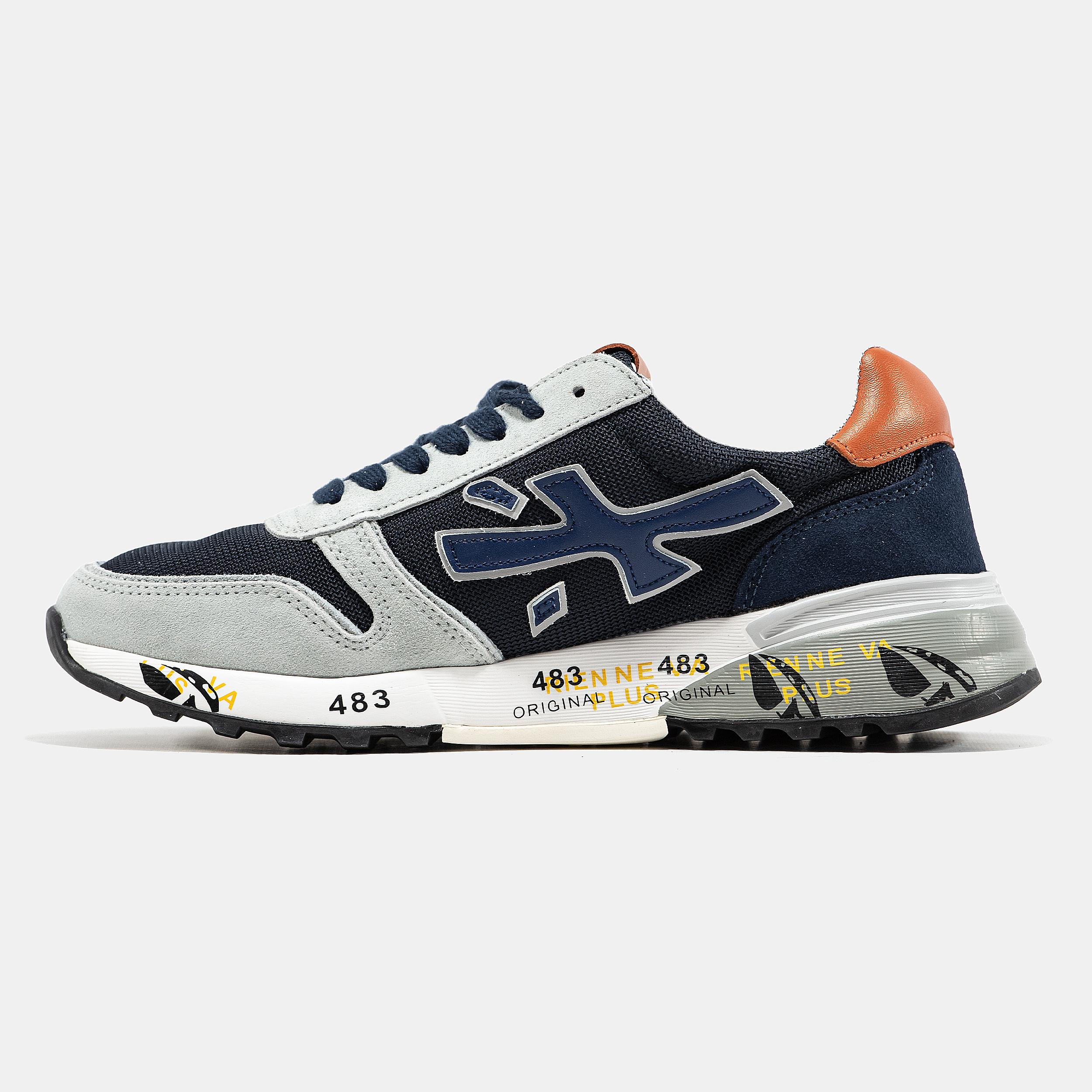 Premiata Mick Navy Grey Orange - изображение 7