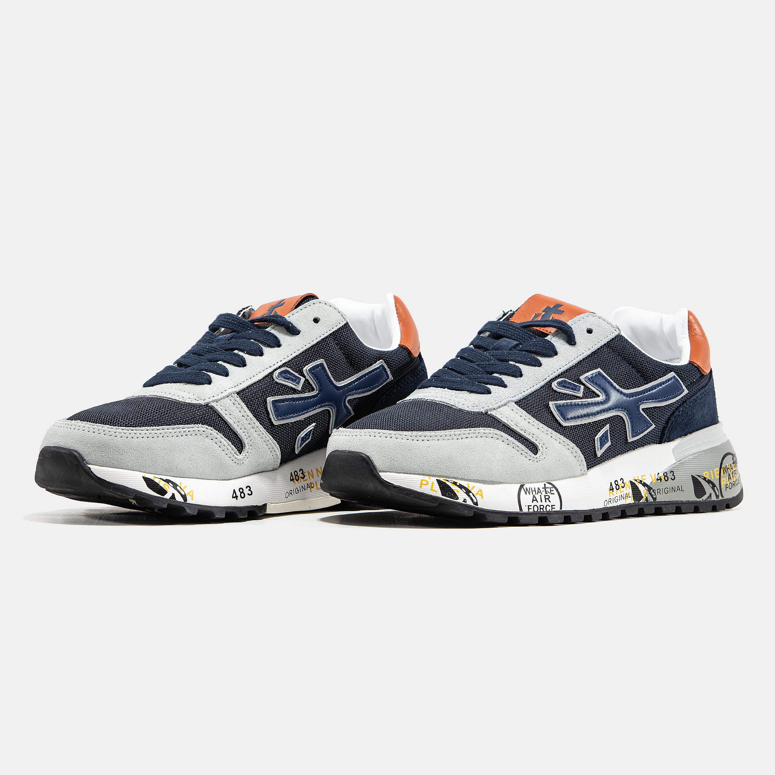 Premiata Mick Navy Grey Orange - изображение 8