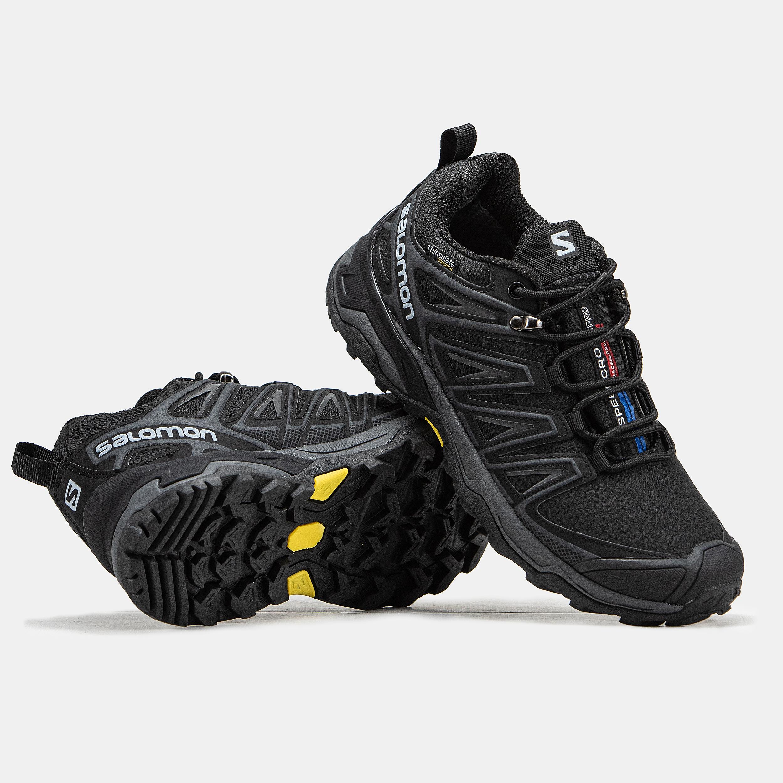 Salomon Speedcross Pro Thinsulate Black Yellow - изображение 2