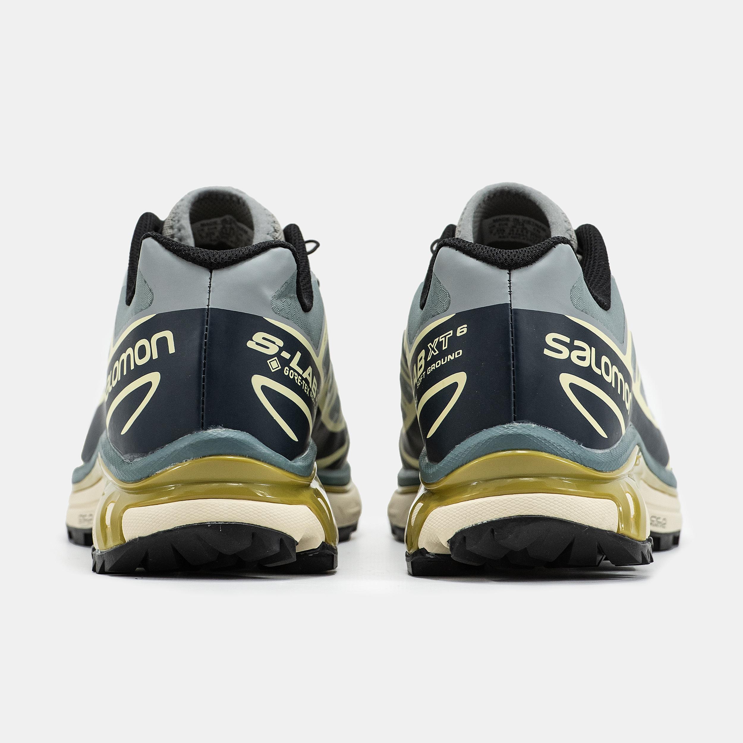 Salomon XT-6 Gore-Tex Blue Beige Olive - изображение 3