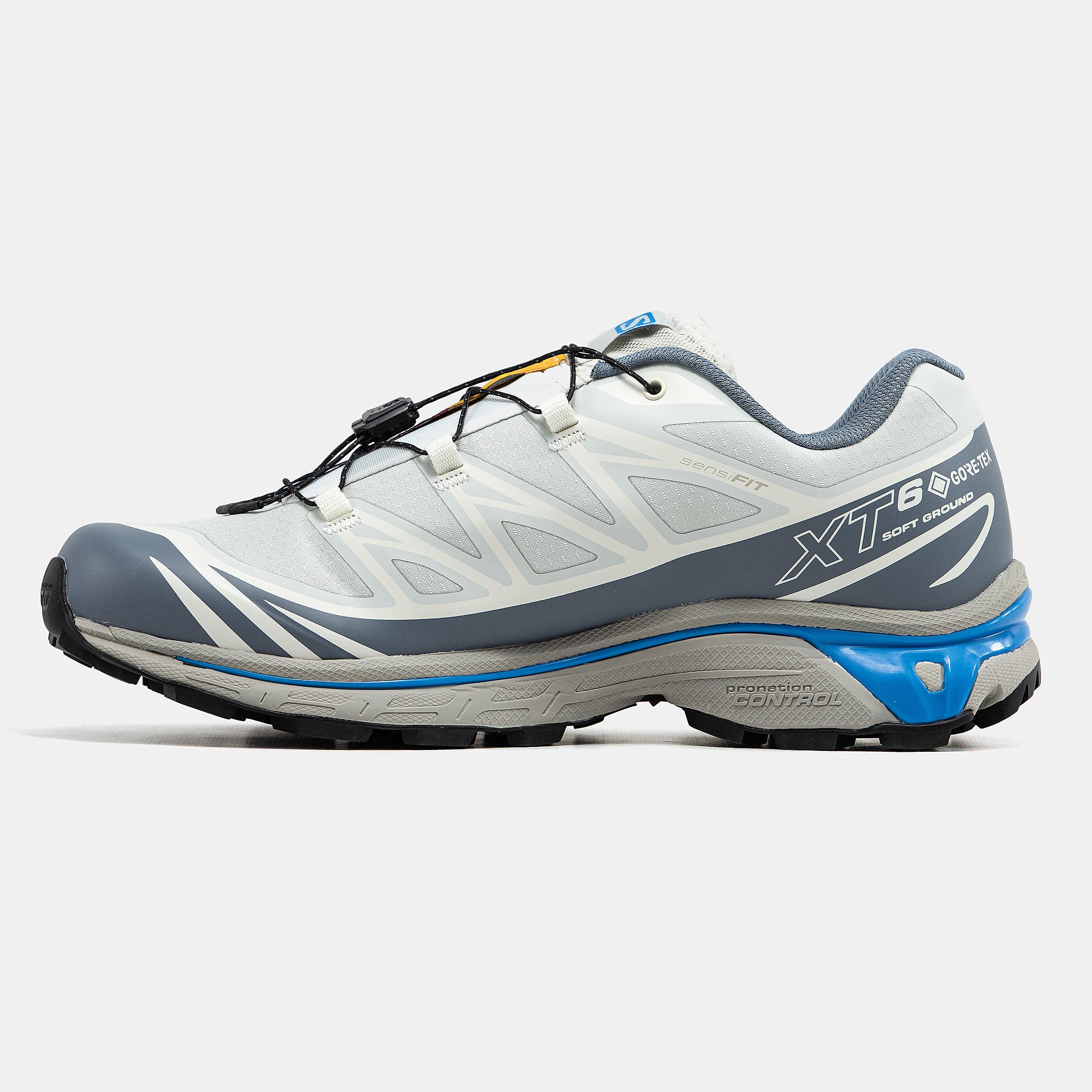 Salomon XT-6 Gore-Tex White Grey Blue - изображение 2