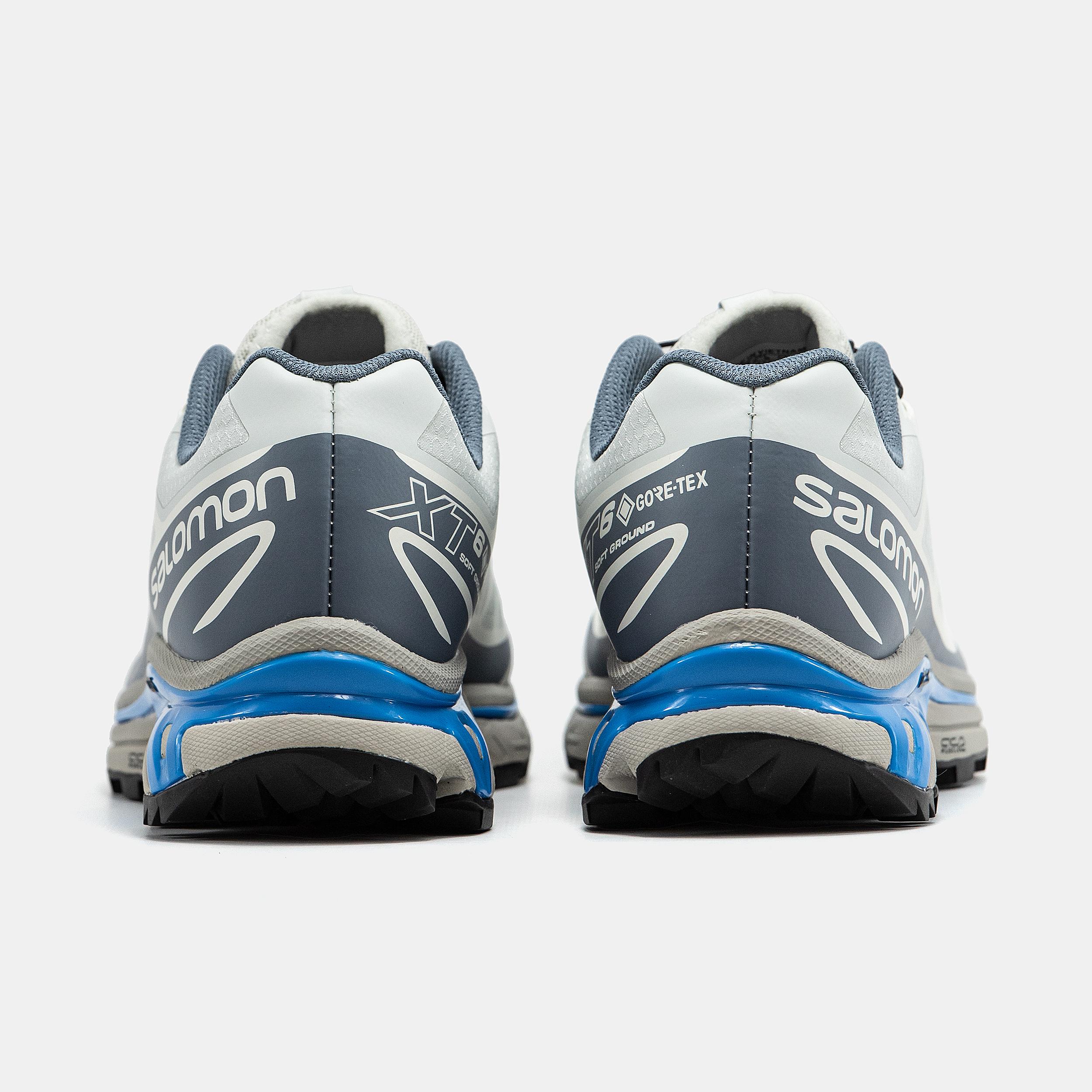 Salomon XT-6 Gore-Tex White Grey Blue - изображение 5