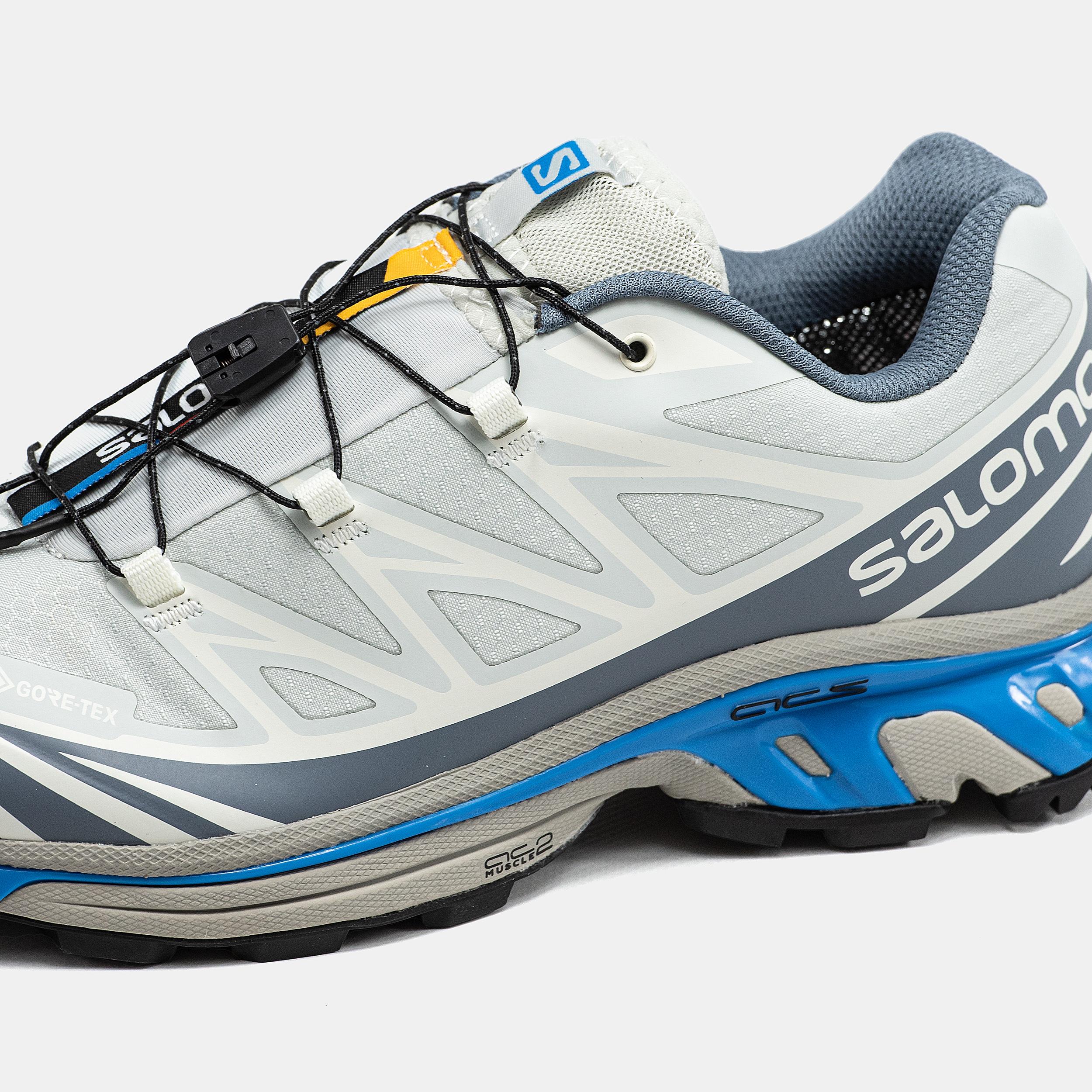Salomon XT-6 Gore-Tex White Grey Blue - изображение 7