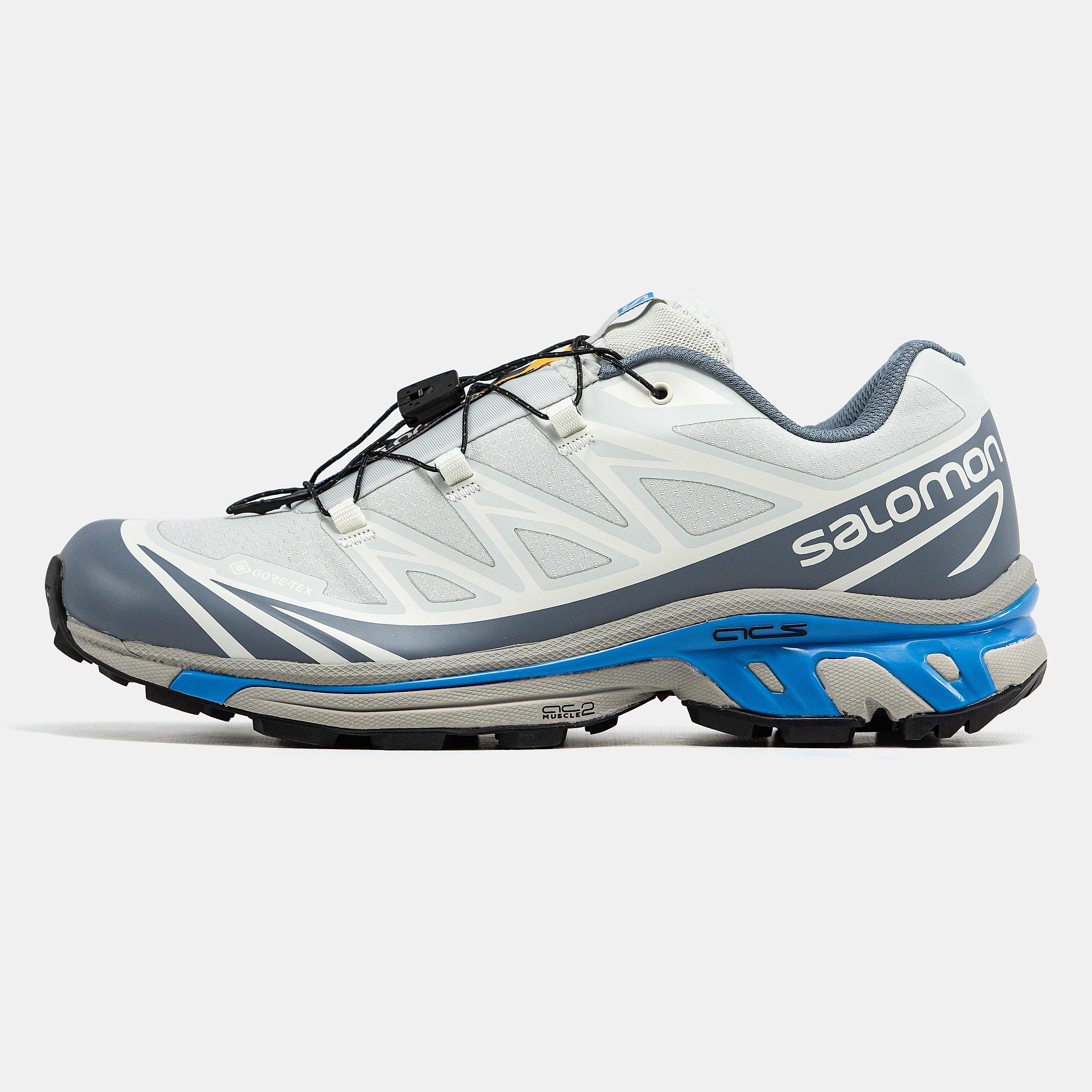 Salomon XT-6 Gore-Tex White Grey Blue