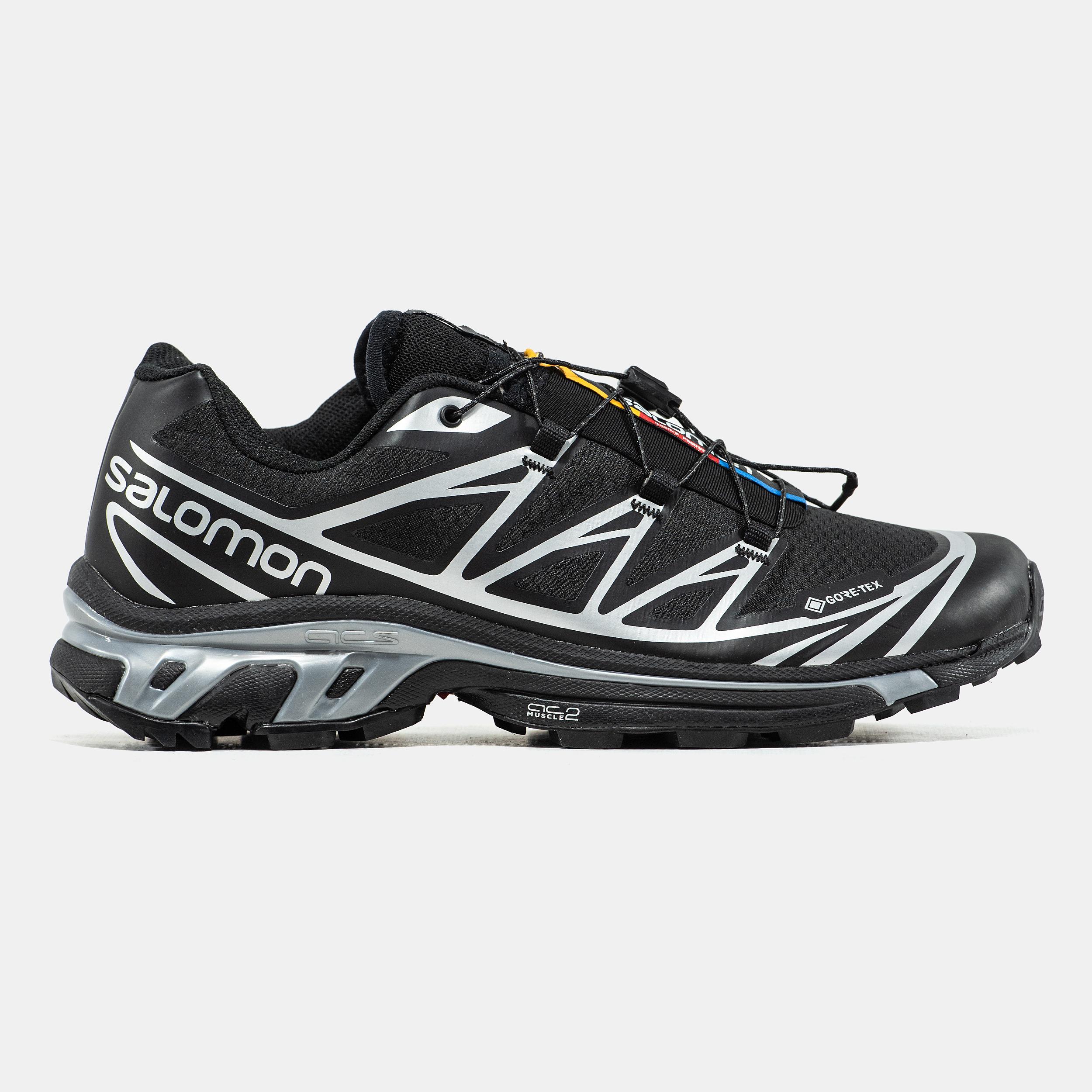 Salomon XT-6 Soft Ground GTX Black Silver - изображение 1