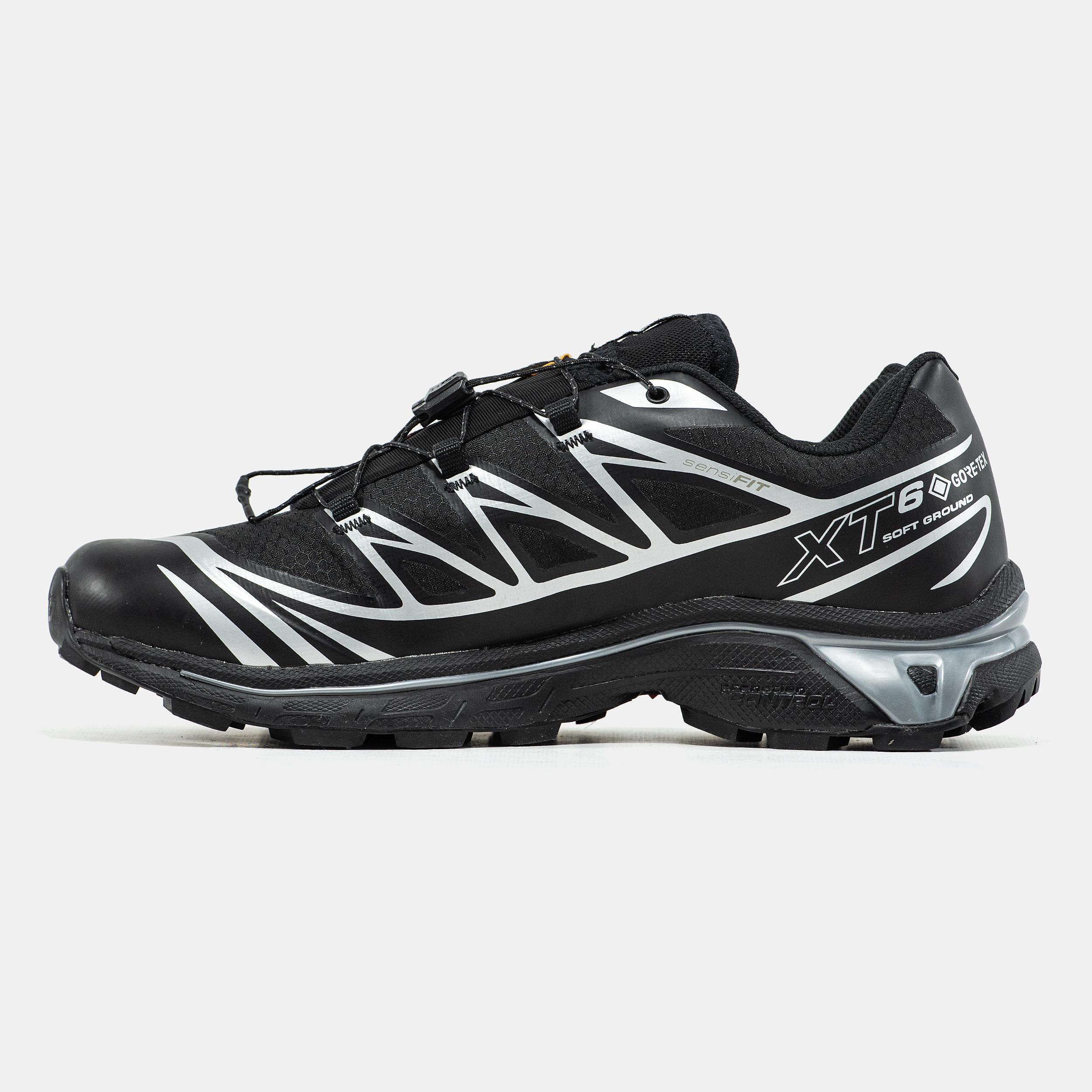 Salomon XT-6 Soft Ground GTX Black Silver - изображение 5