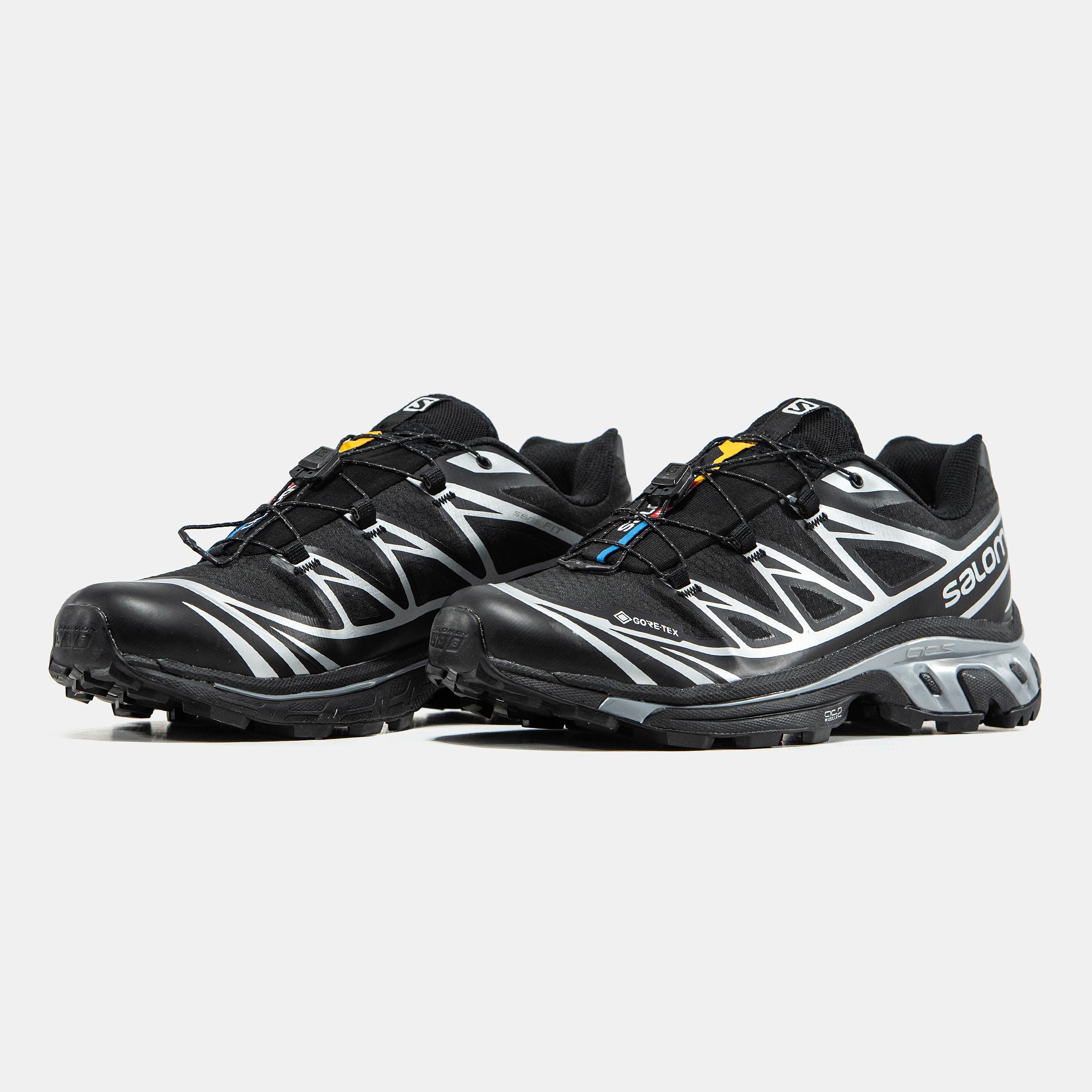 Salomon XT-6 Soft Ground GTX Black Silver - изображение 6