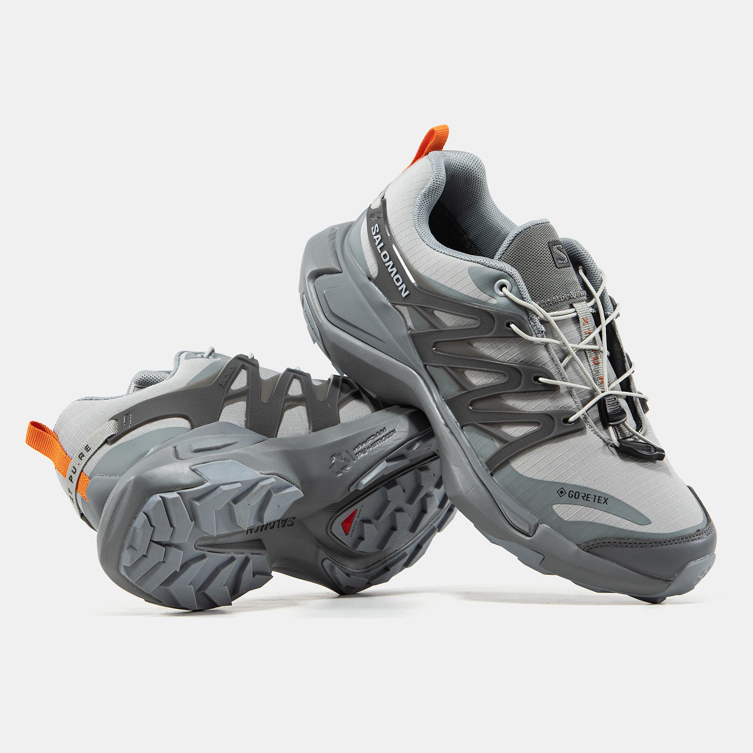 Salomon XT Pu.Re GTX Light Grey Orange - изображение 7