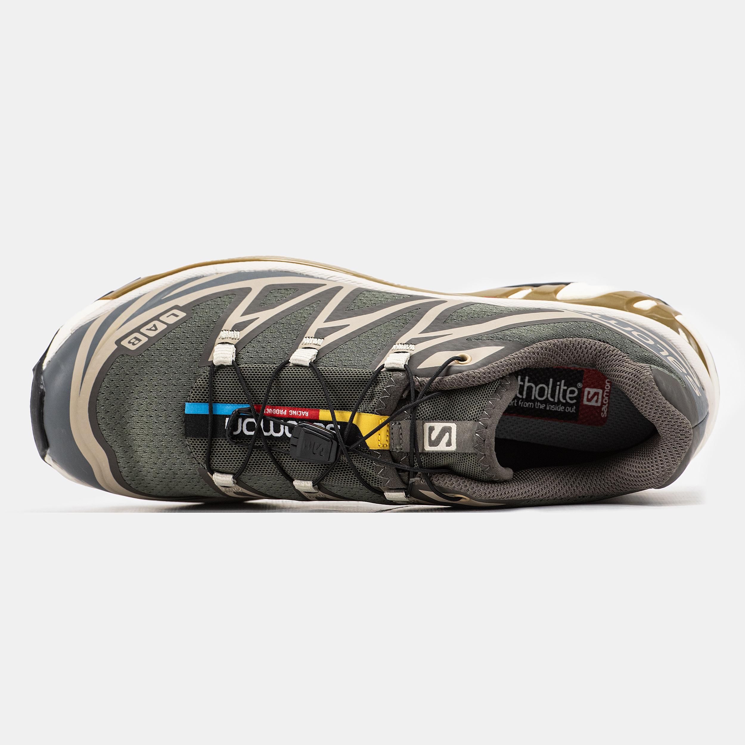 Salomon XT-6 Softground Olive Brown Beige - изображение 3