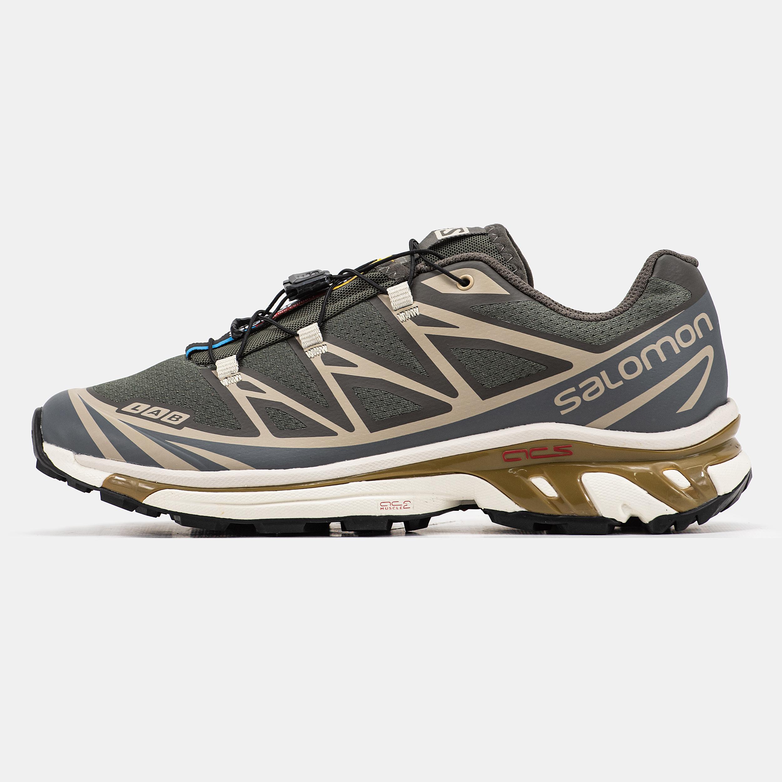 Salomon XT-6 Softground Olive Brown Beige