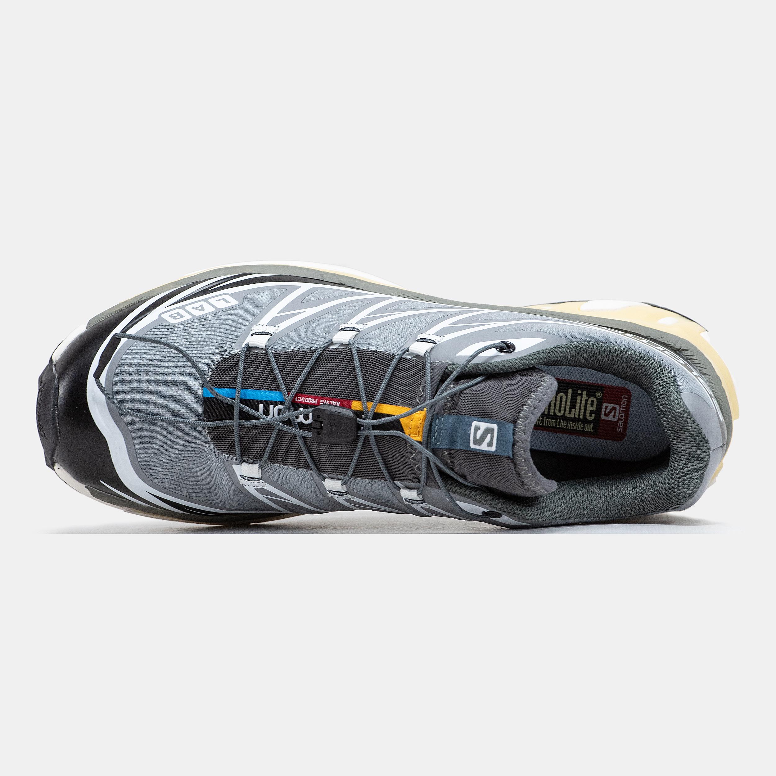 Salomon XT-6 Softground Grey Black Vanilla - изображение 2