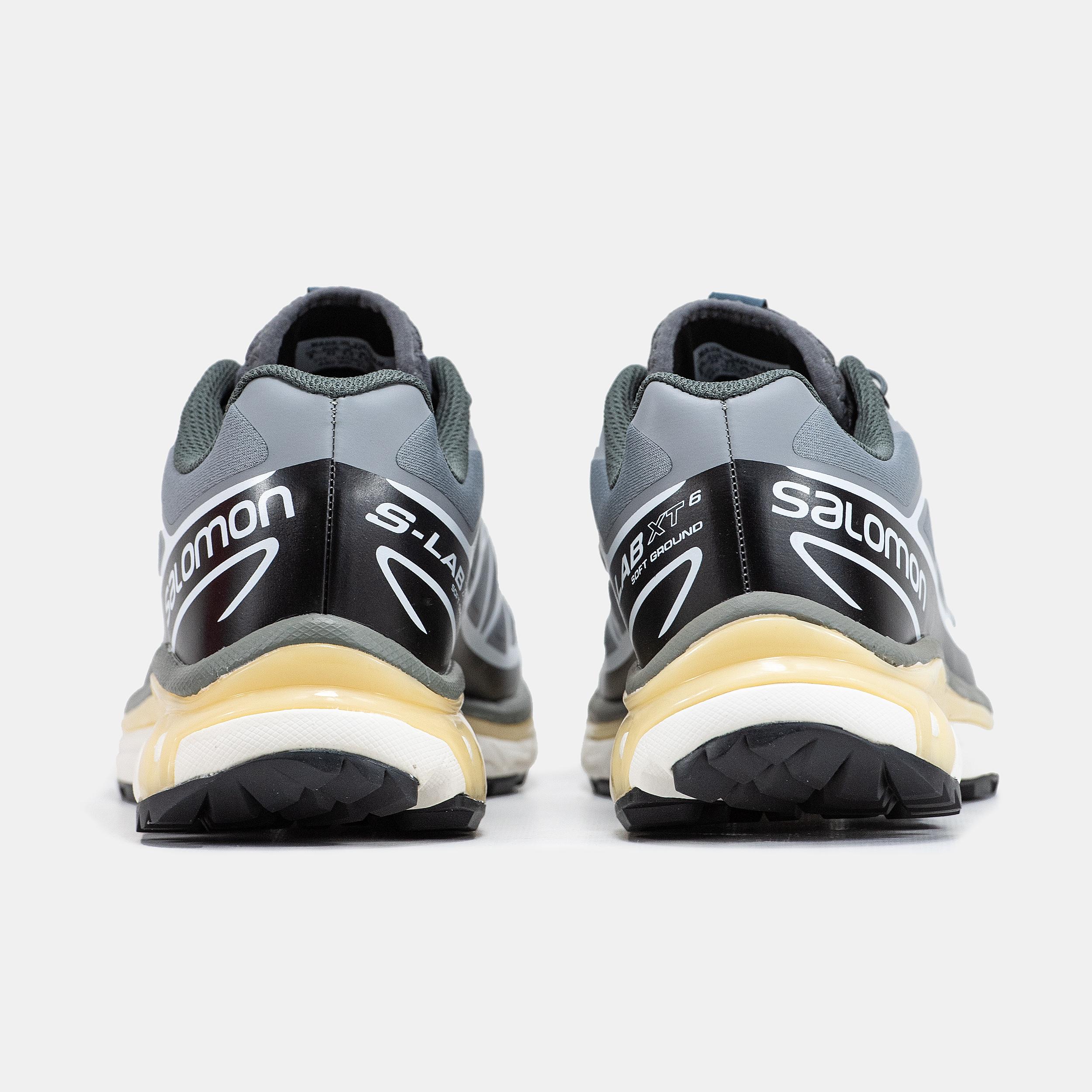 Salomon XT-6 Softground Grey Black Vanilla - изображение 5
