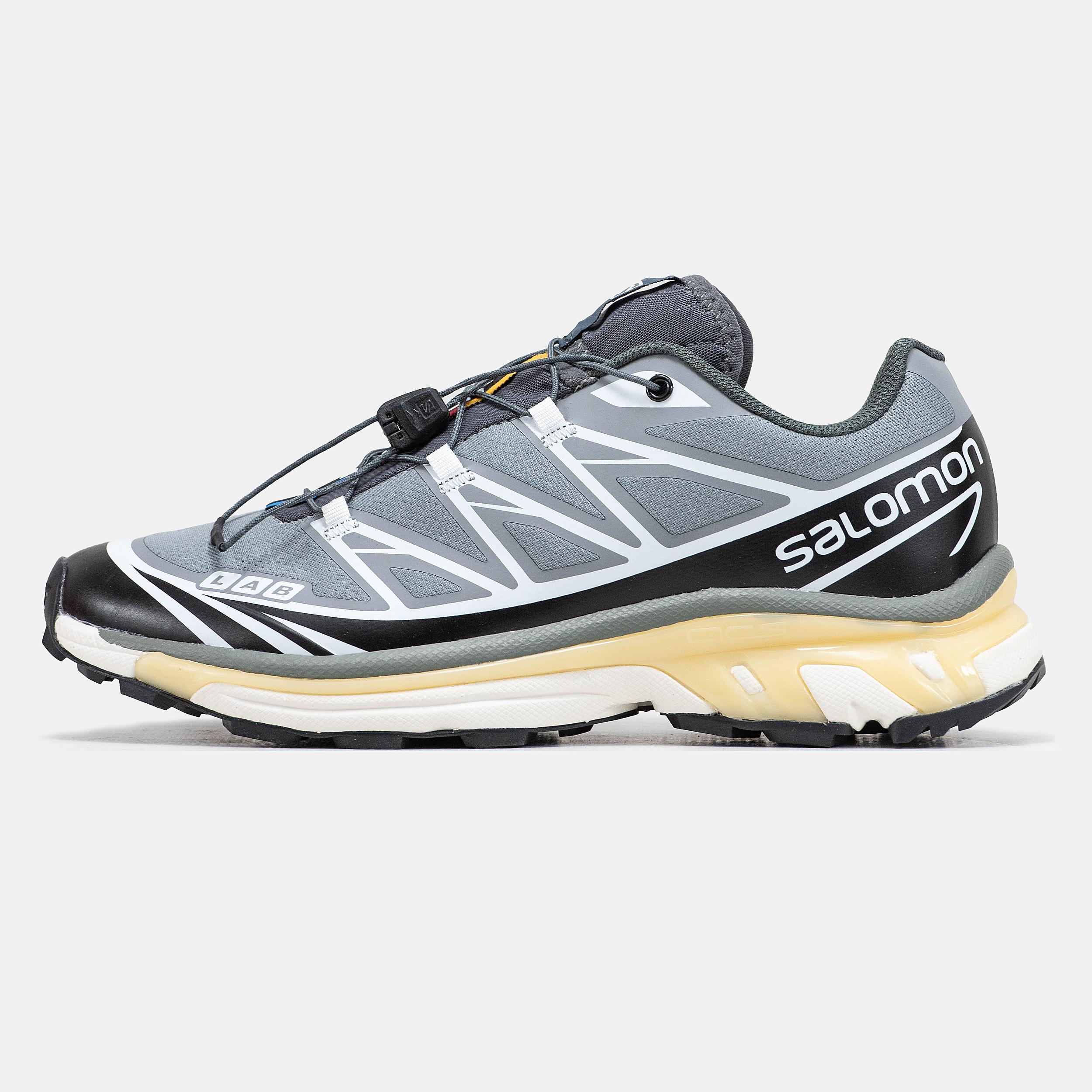Salomon XT-6 Softground Grey Black Vanilla
