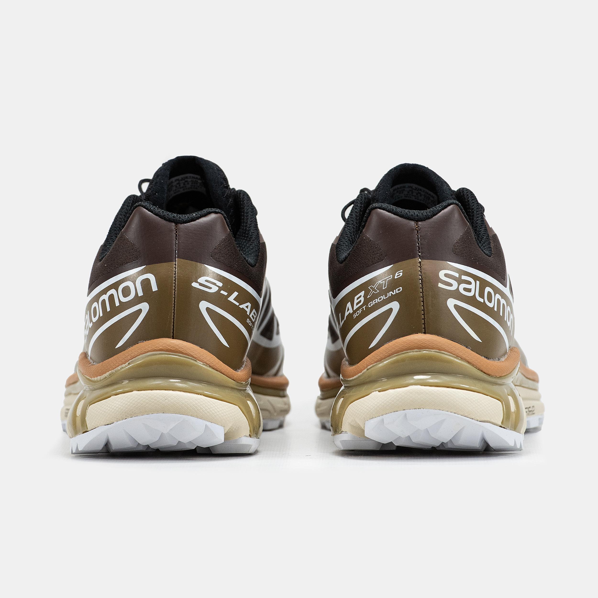 Salomon XT-6 Softground Brown Caramel White - изображение 2