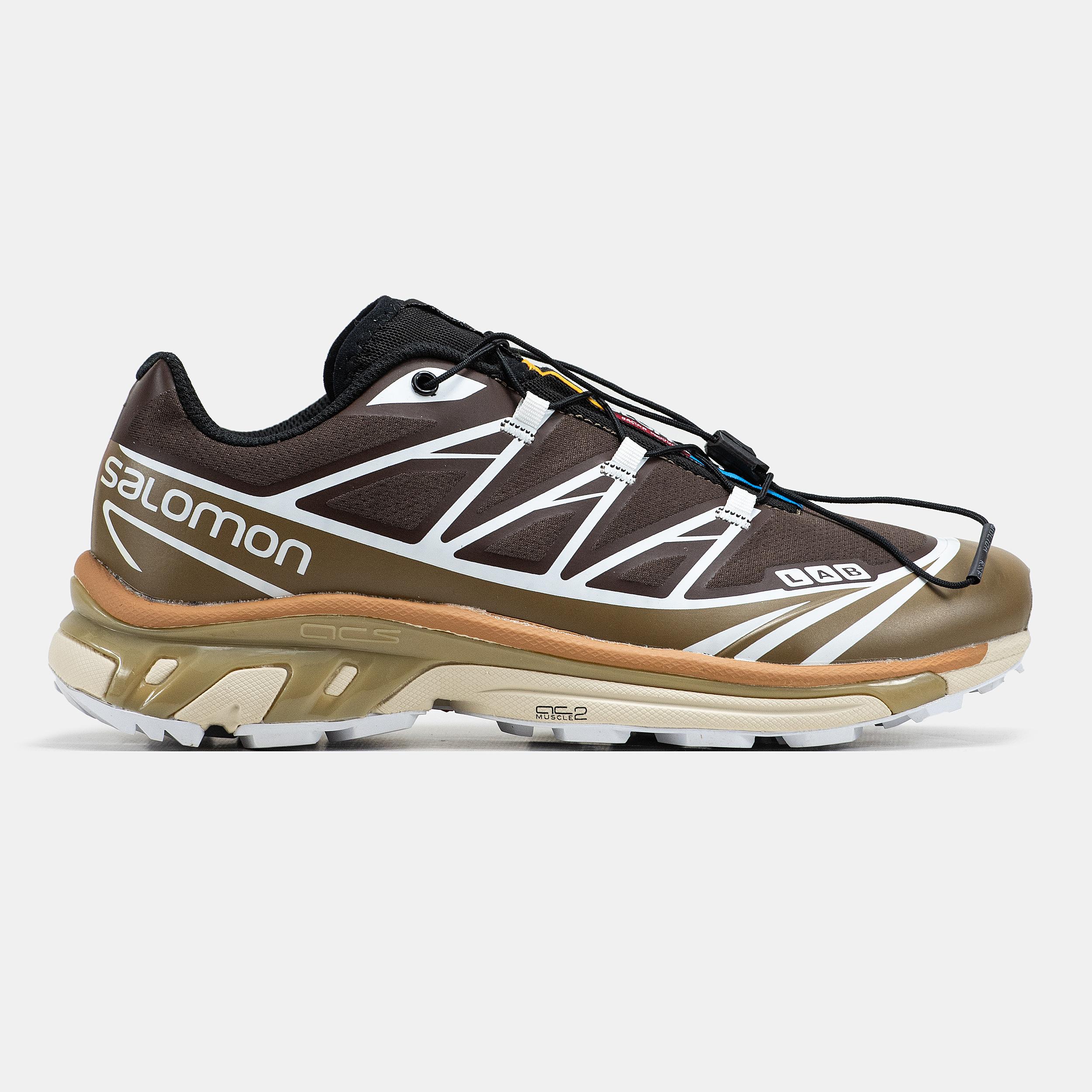 Salomon XT-6 Softground Brown Caramel White - изображение 4