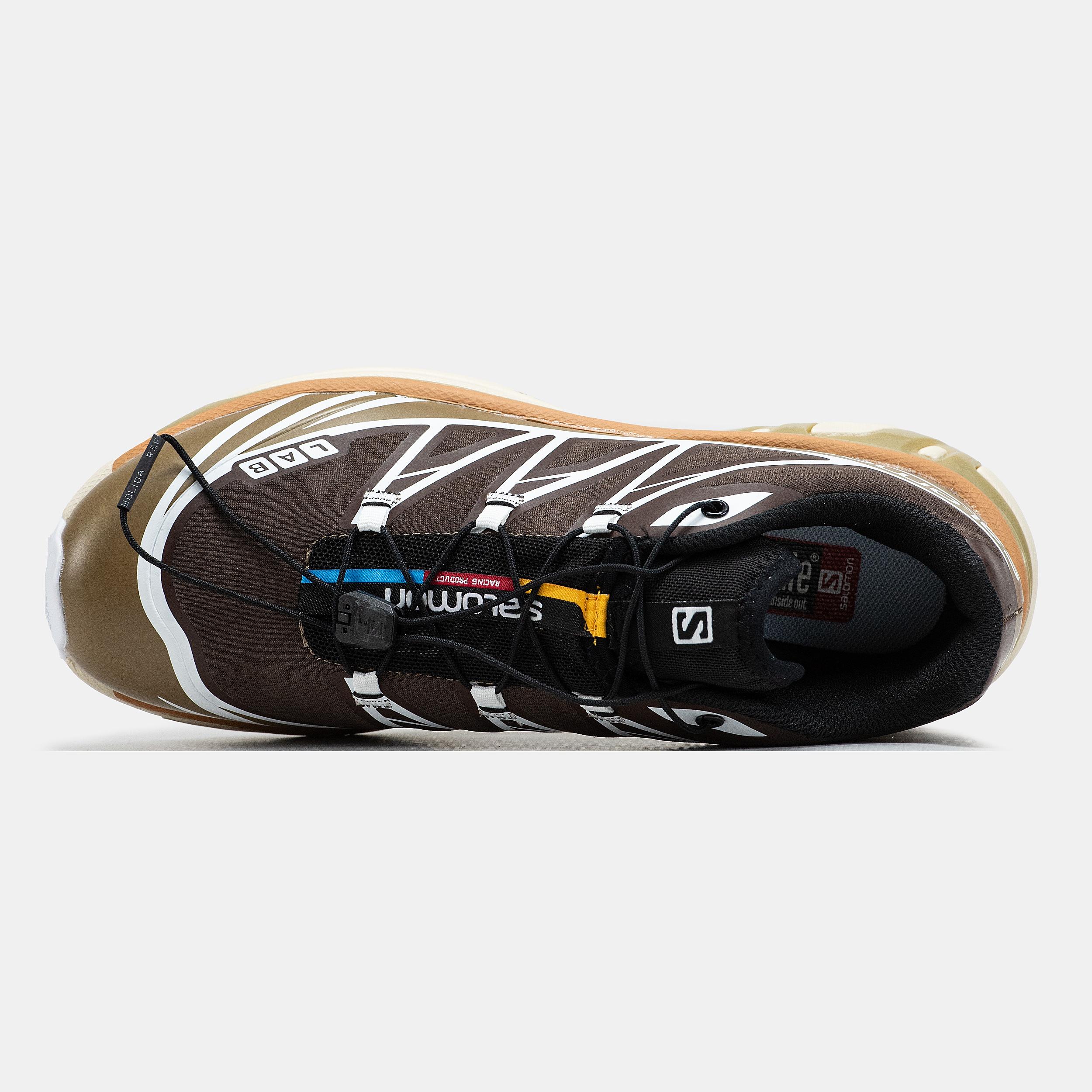 Salomon XT-6 Softground Brown Caramel White - изображение 5