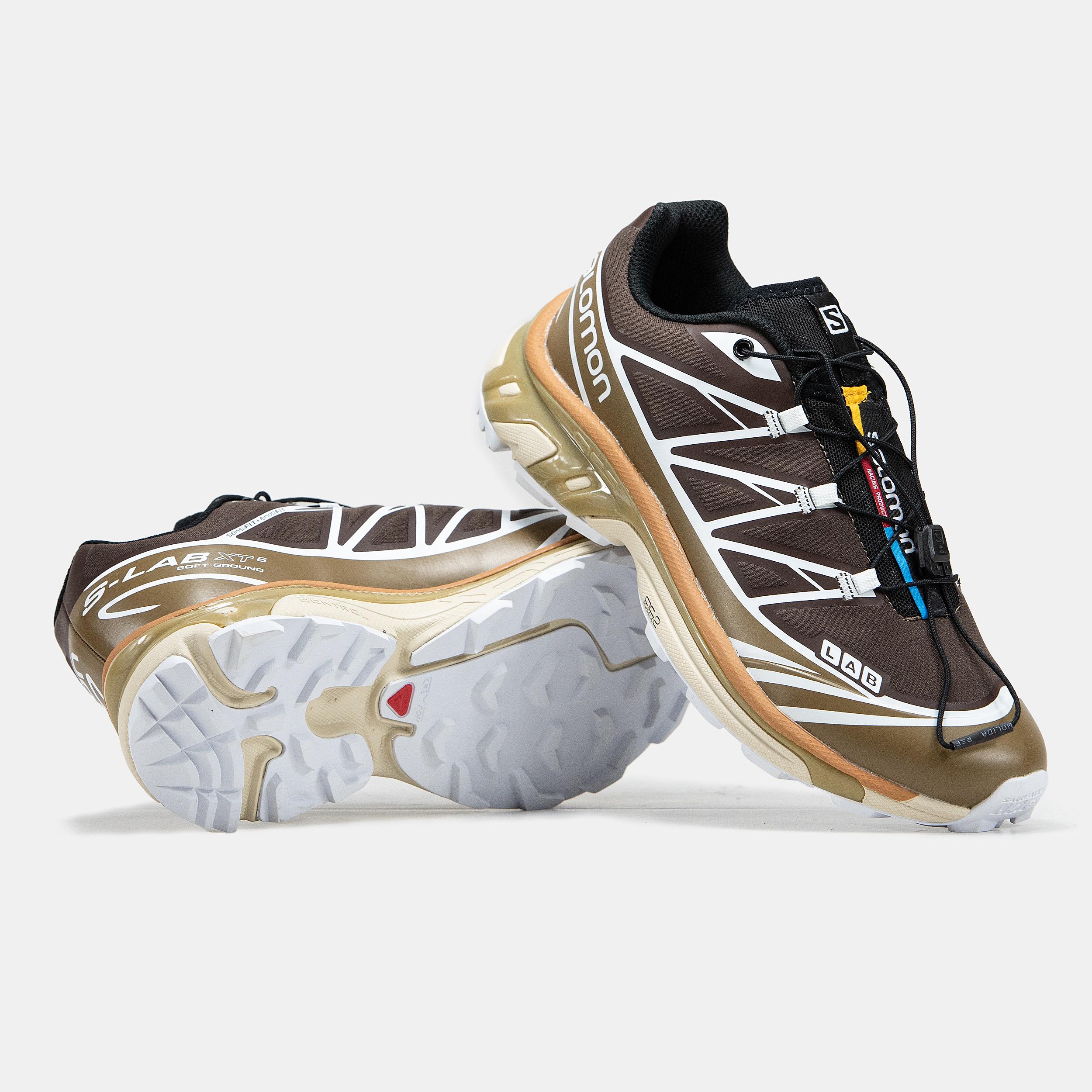 Salomon XT-6 Softground Brown Caramel White - изображение 7