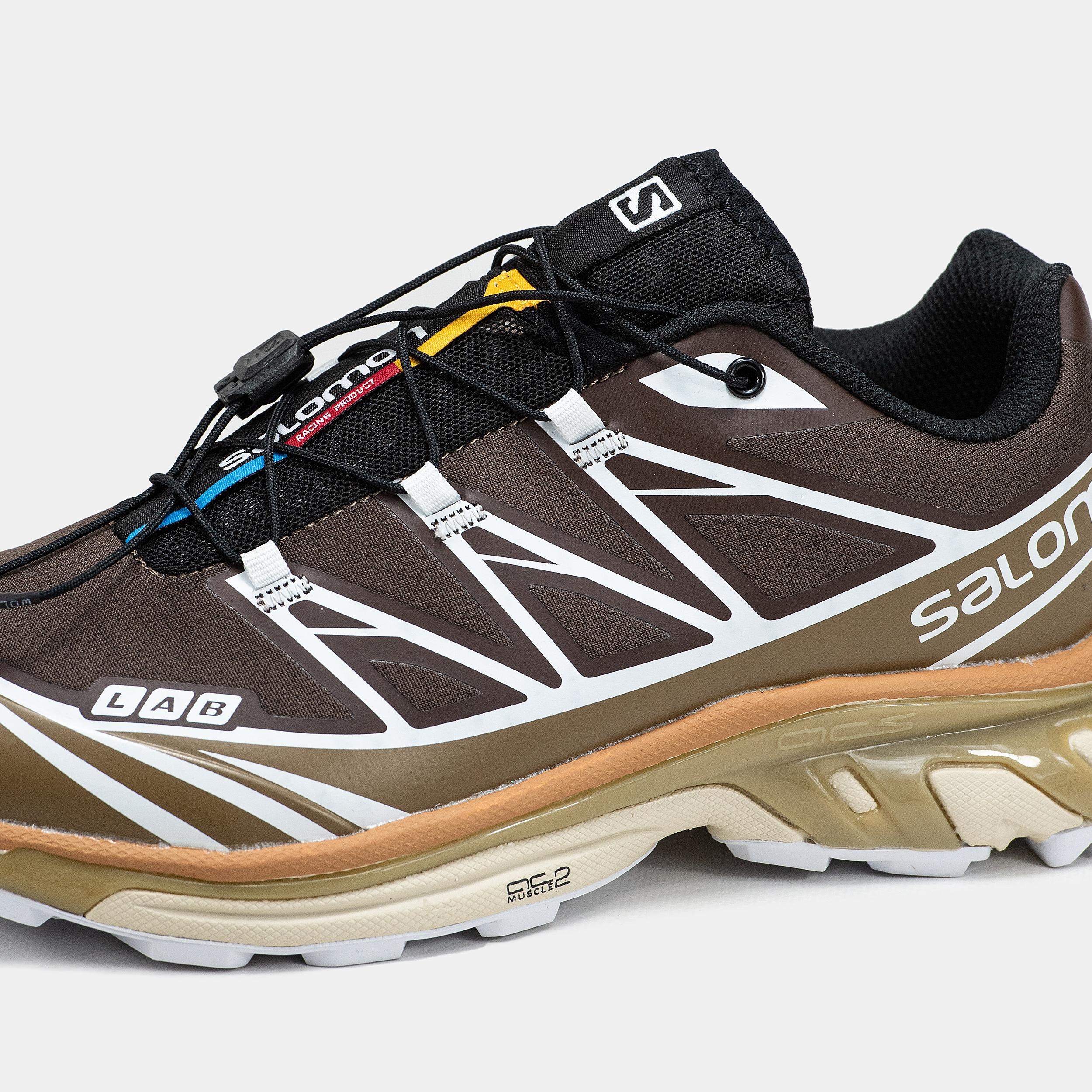 Salomon XT-6 Softground Brown Caramel White - изображение 8