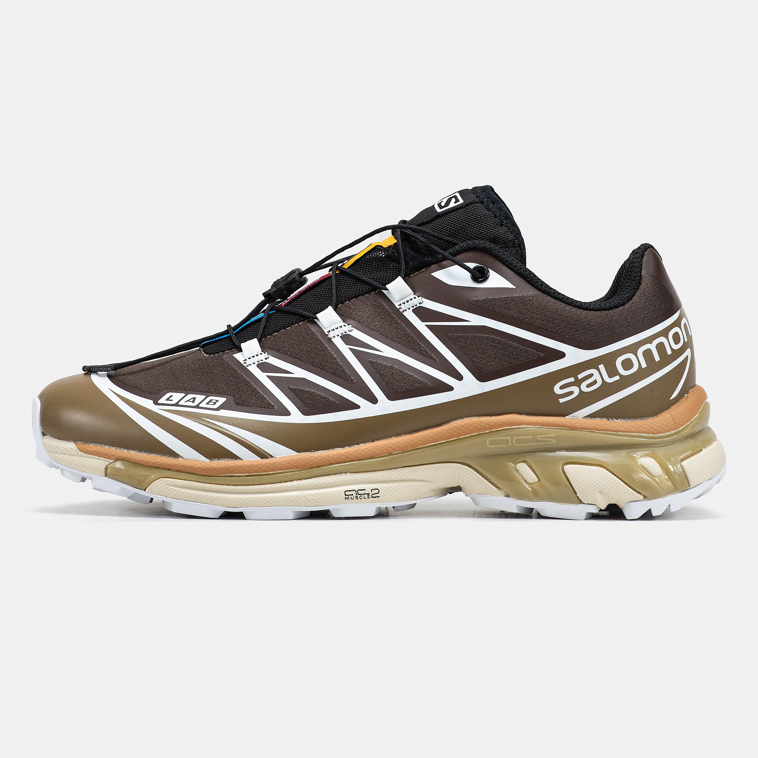 Salomon XT-6 Softground Brown Caramel White