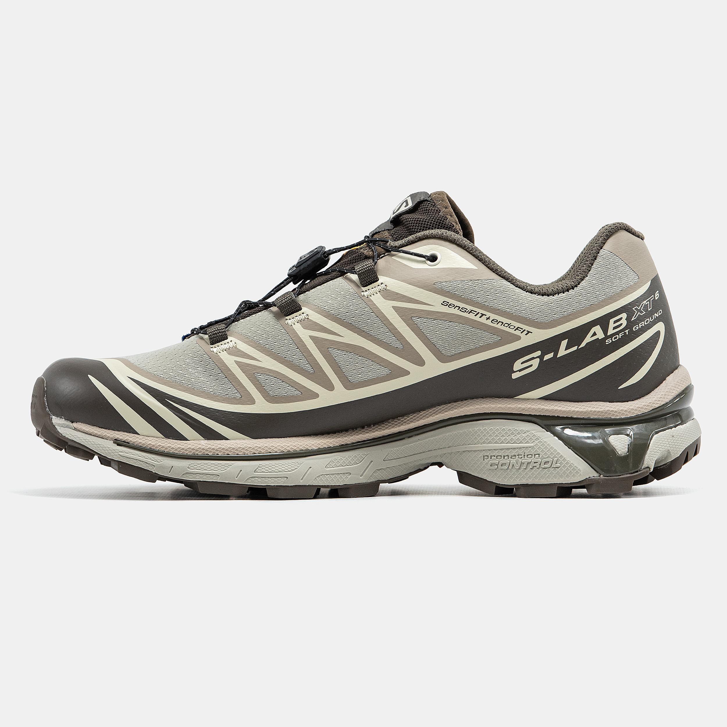 Salomon XT-6 Softground Beige Brown Taupe - изображение 2
