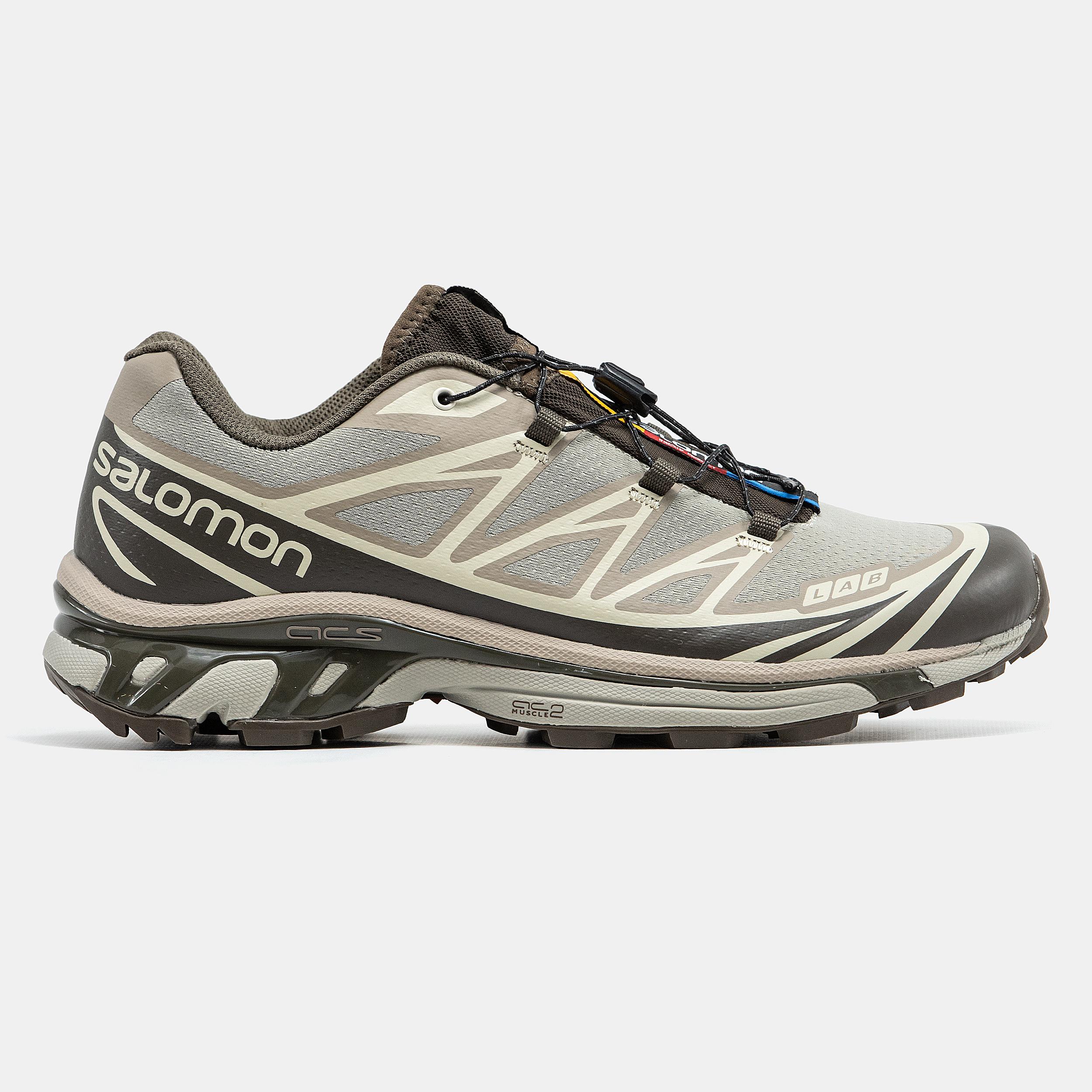 Salomon XT-6 Softground Beige Brown Taupe - изображение 4