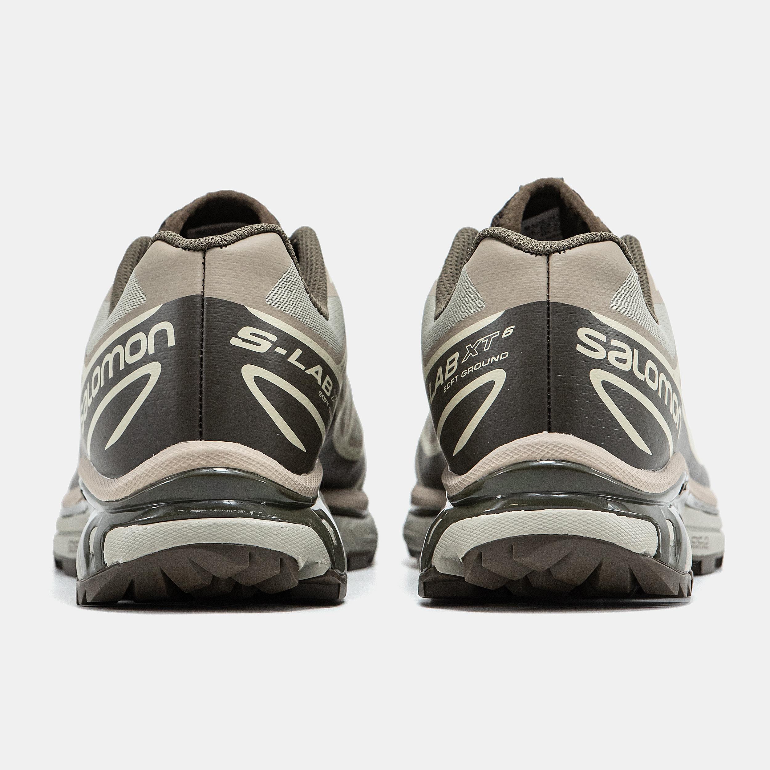 Salomon XT-6 Softground Beige Brown Taupe - изображение 5