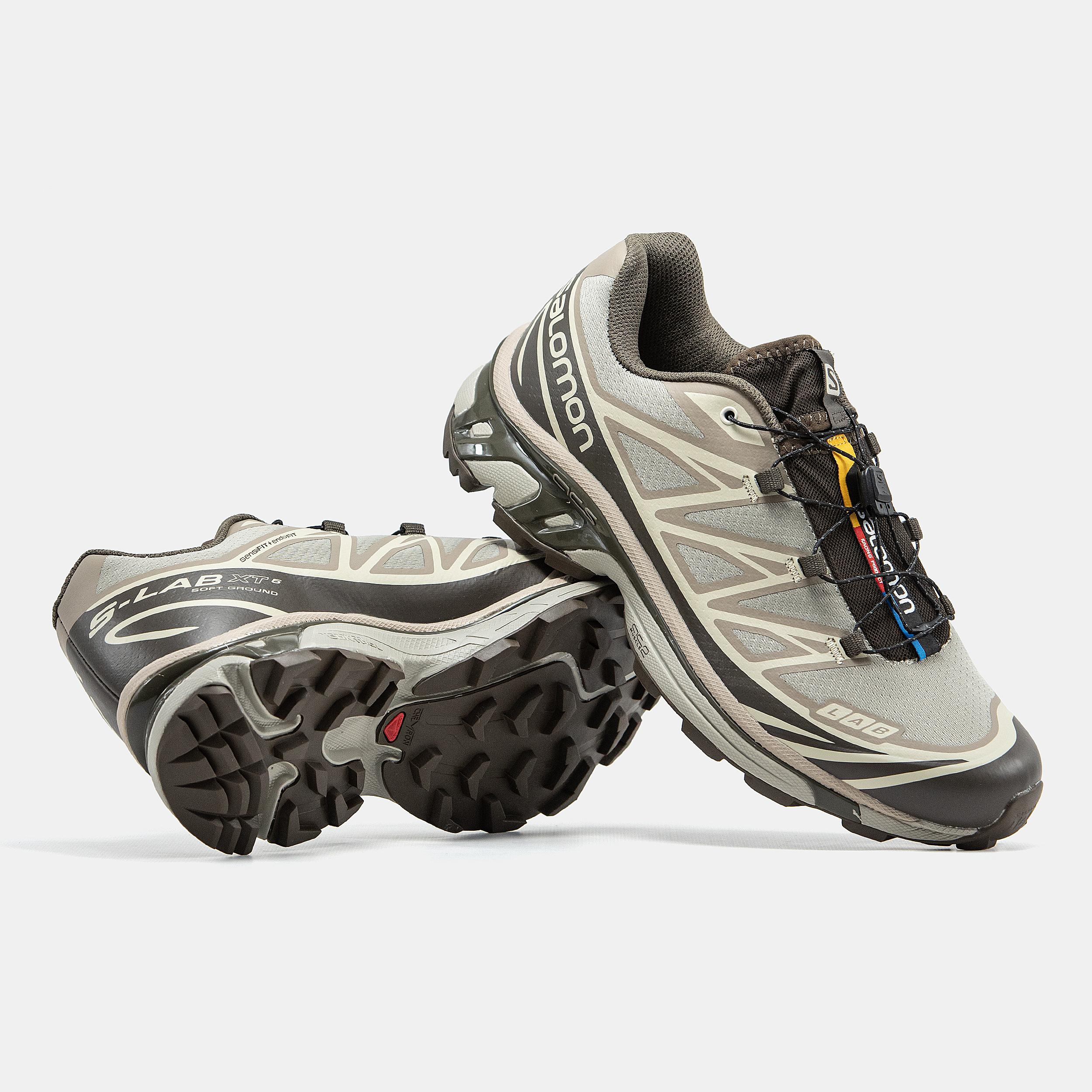 Salomon XT-6 Softground Beige Brown Taupe - изображение 7