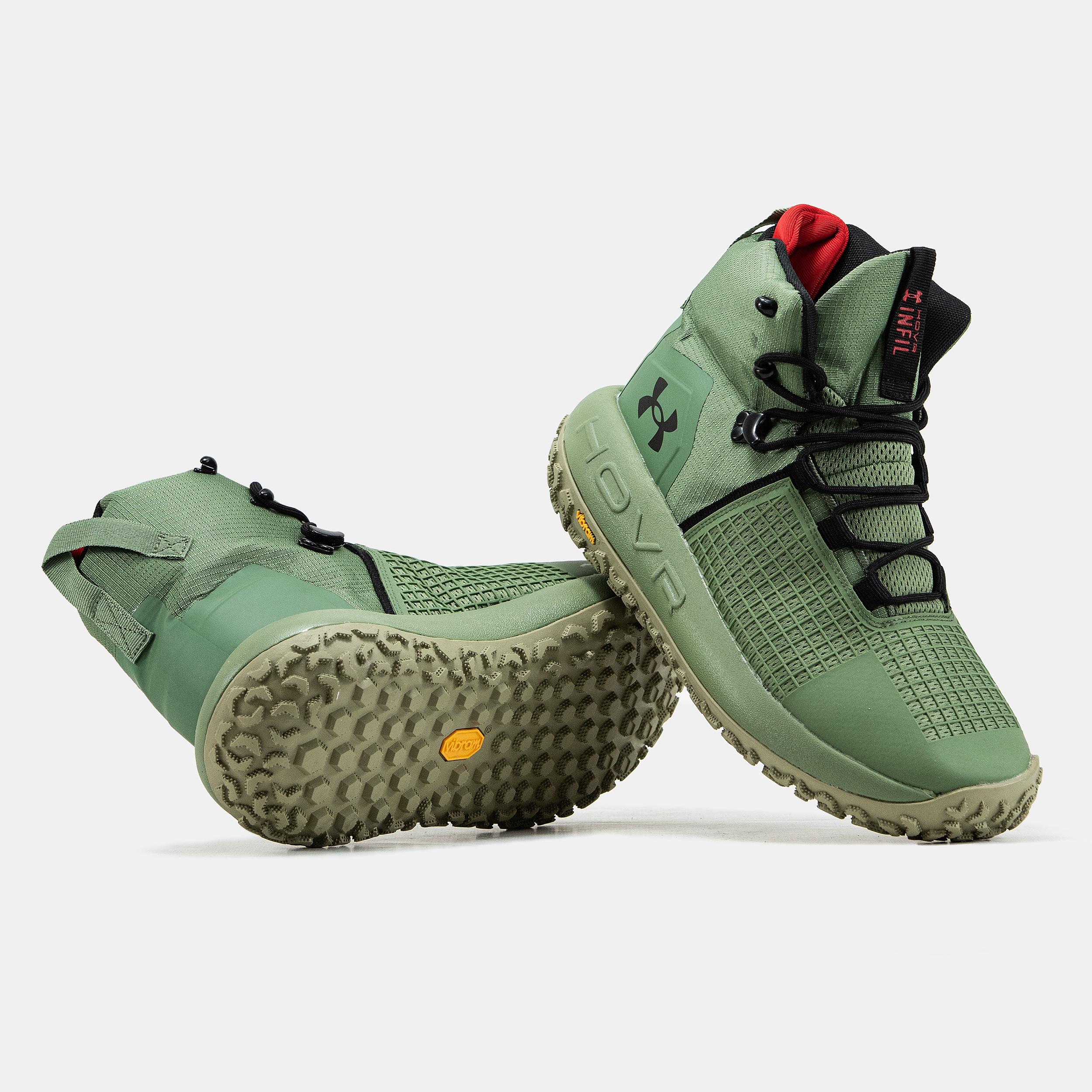 Under Armour HOVR Summit Fat Tire Olive Black Red - изображение 6