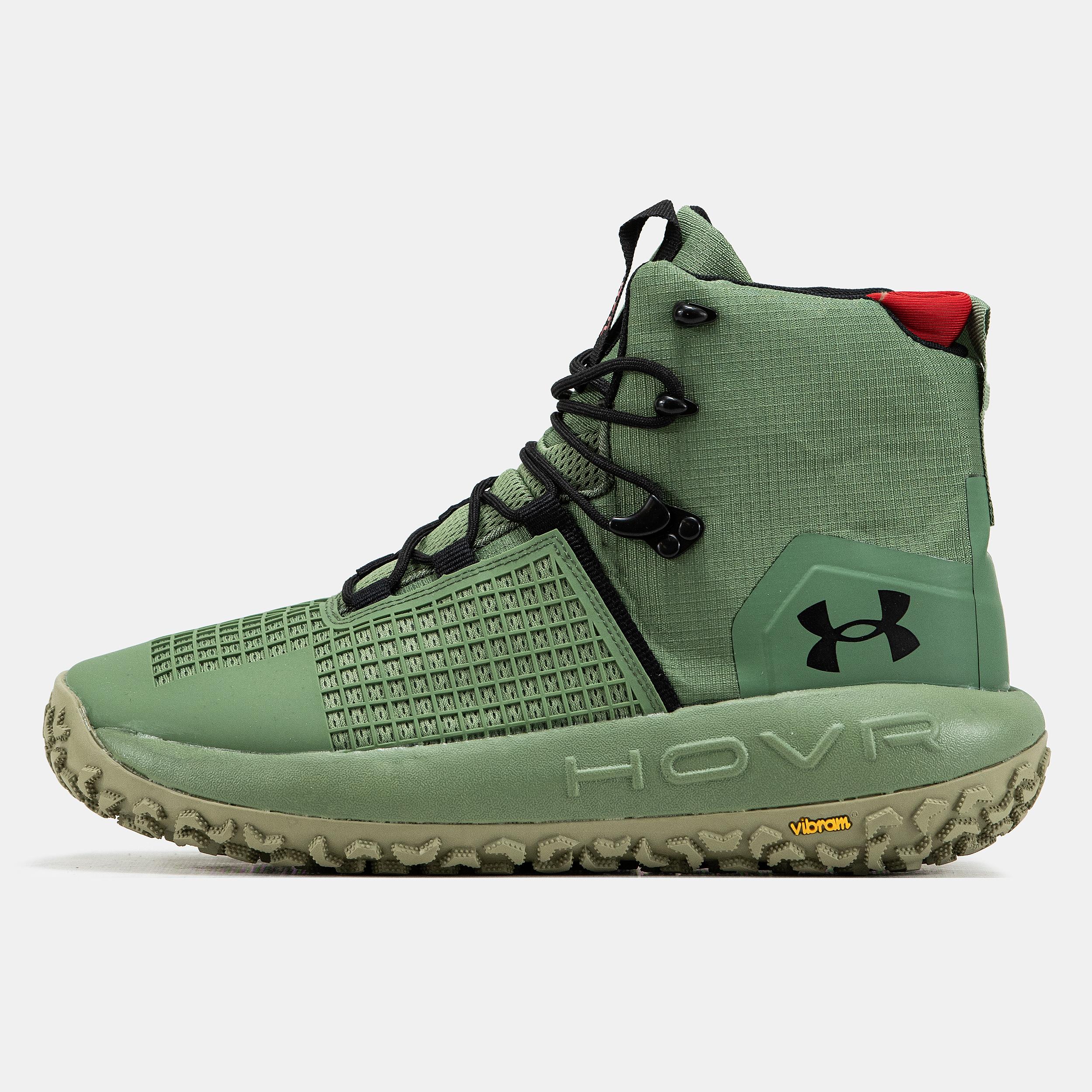 Under Armour HOVR Summit Fat Tire Olive Black Red