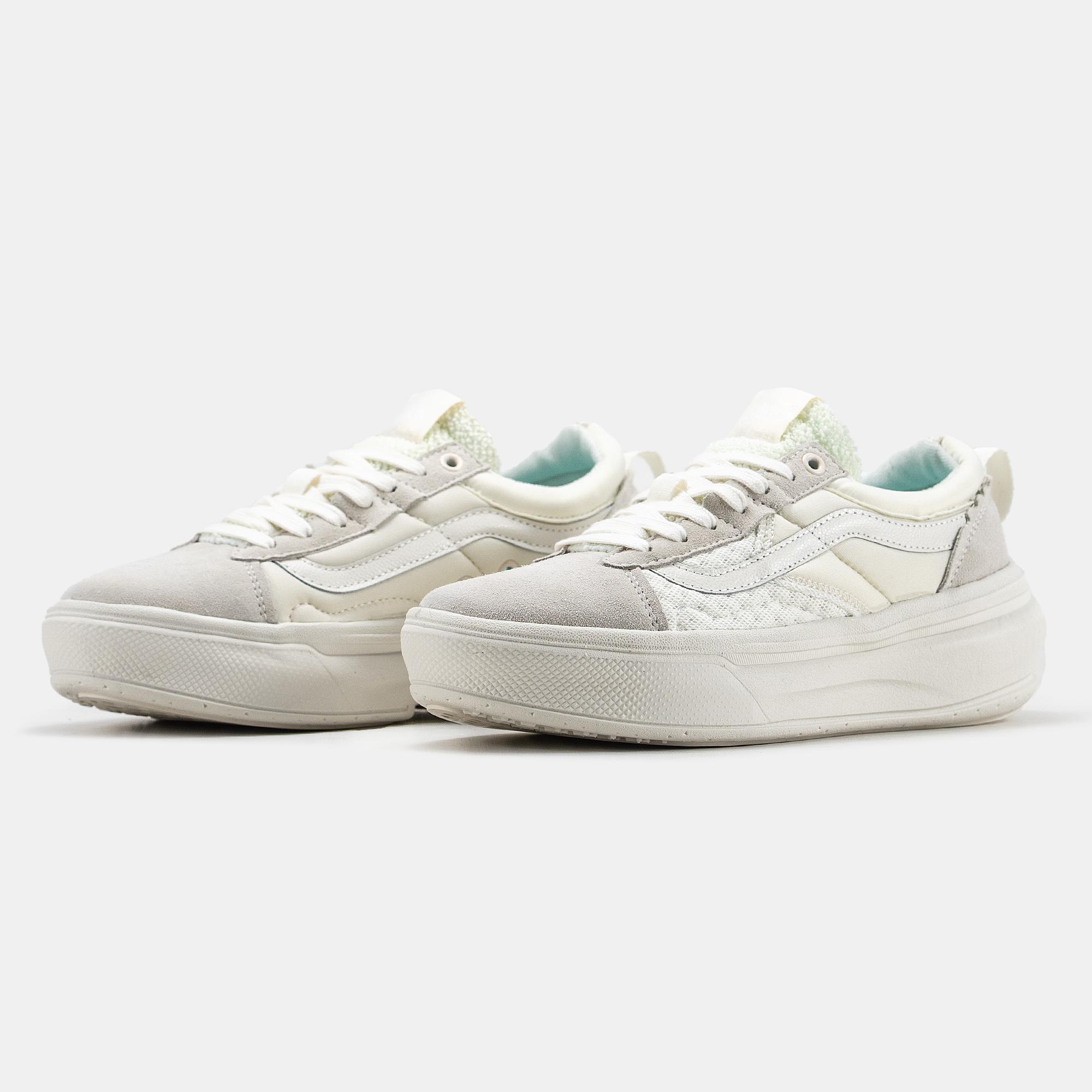 Vans Old Skool Overt Plus CC White Grey - изображение 3