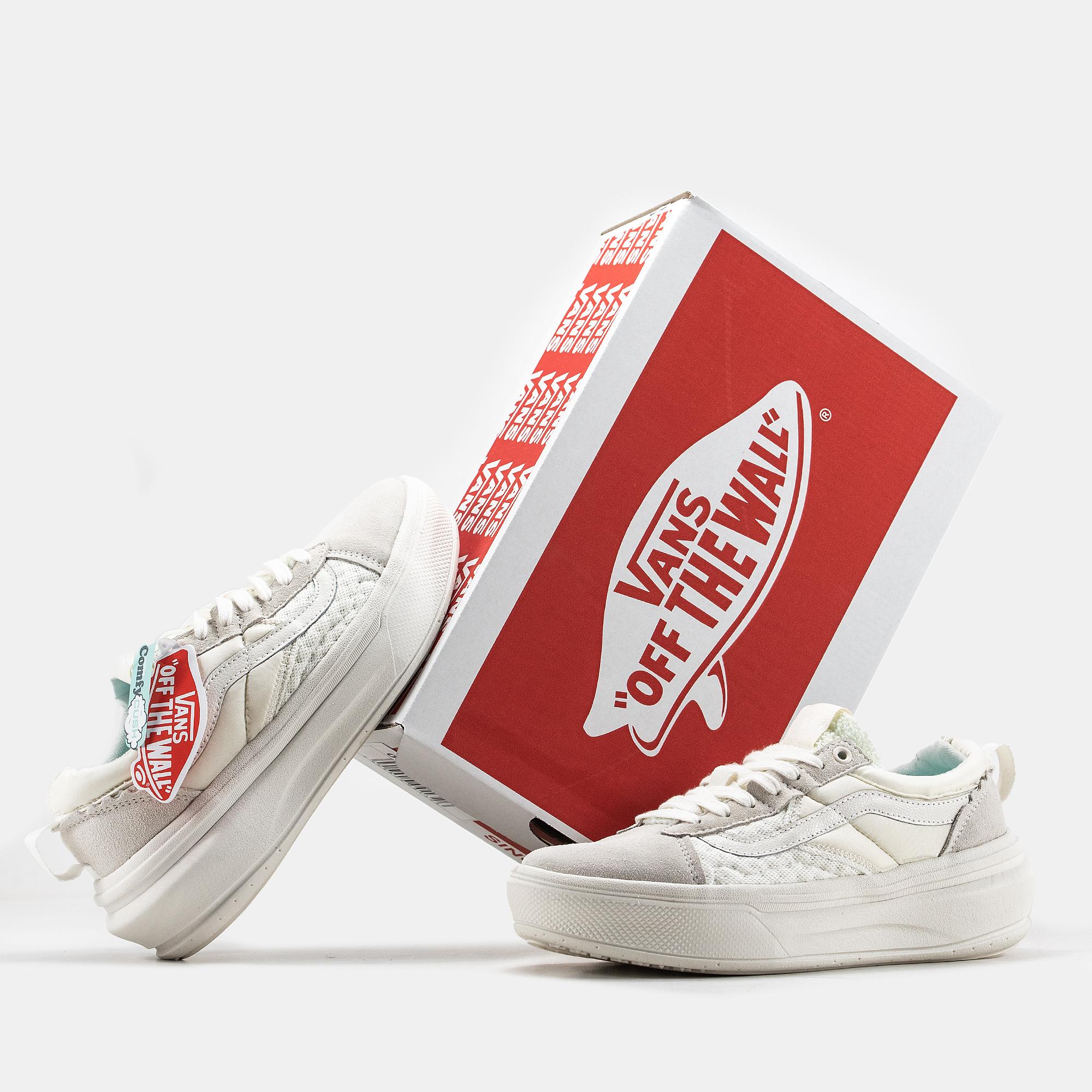 Vans Old Skool Overt Plus CC White Grey - изображение 6