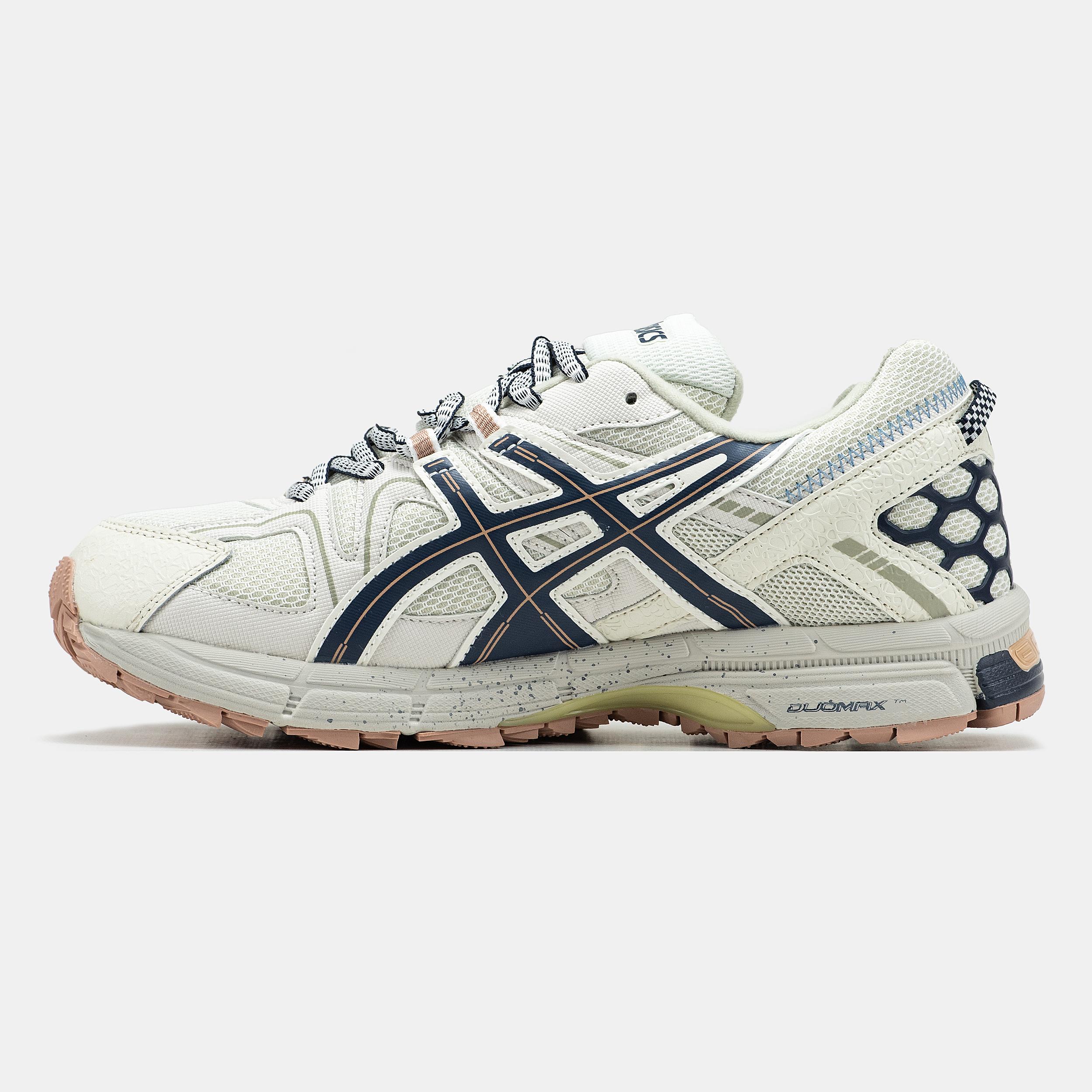 Asics Gel-Kahana 8 Winter White Navy Beige - изображение 3
