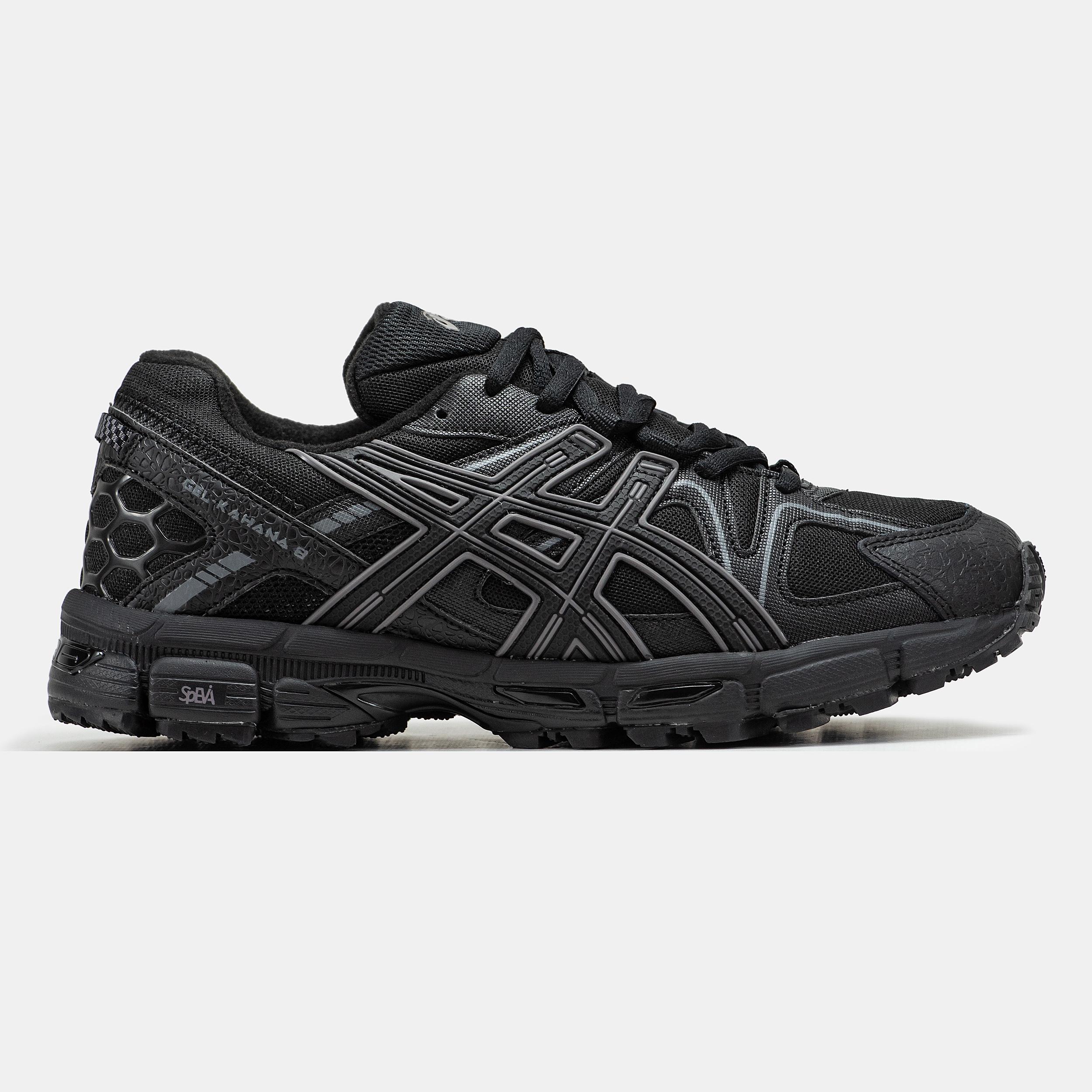 Asics Gel-Kahana 8 Winter Triple Black Fleece-Lined - изображение 4