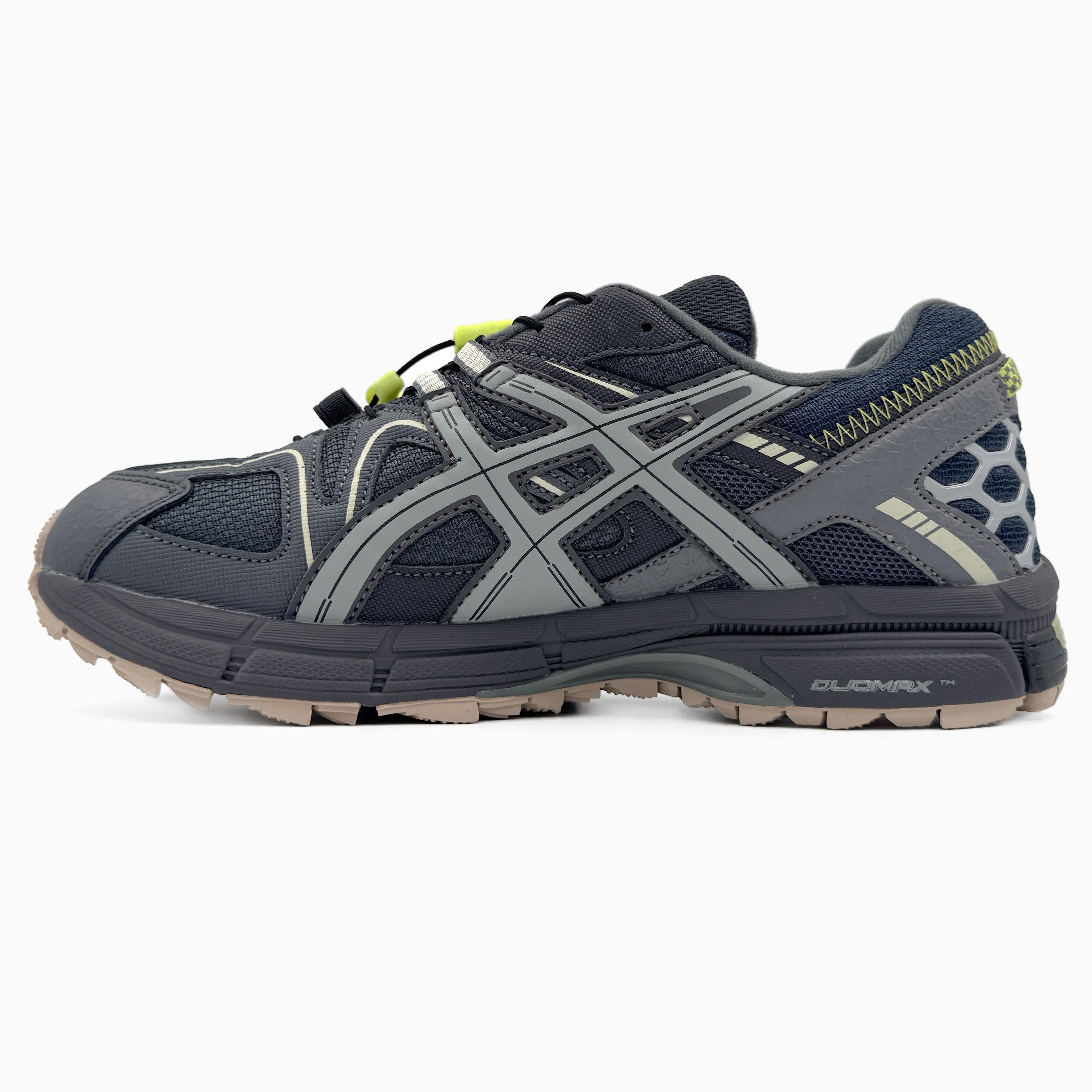 Asics Gel-Kahana 8 Black Grey Green Fur - изображение 4