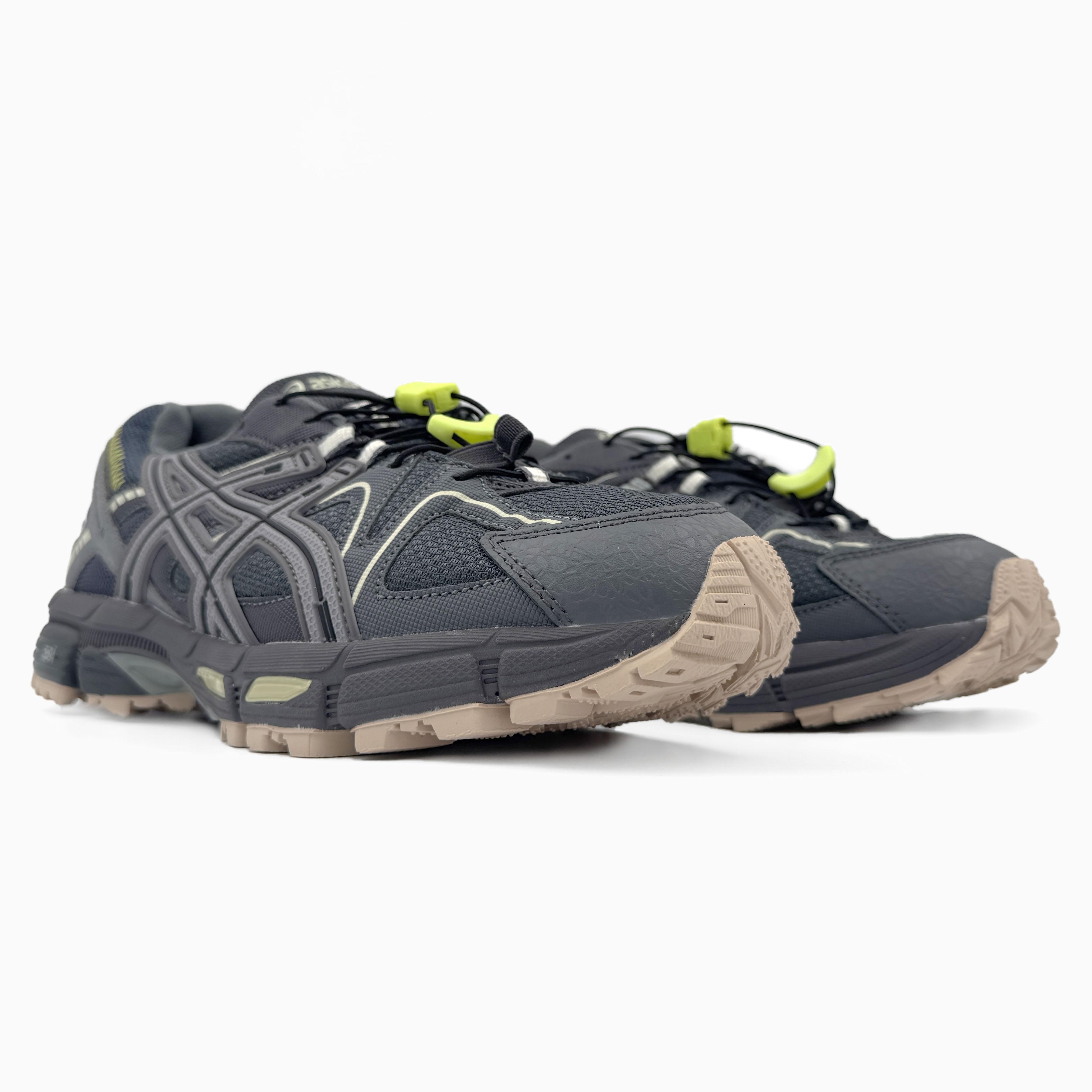 Asics Gel-Kahana 8 Black Grey Green Fur - изображение 6