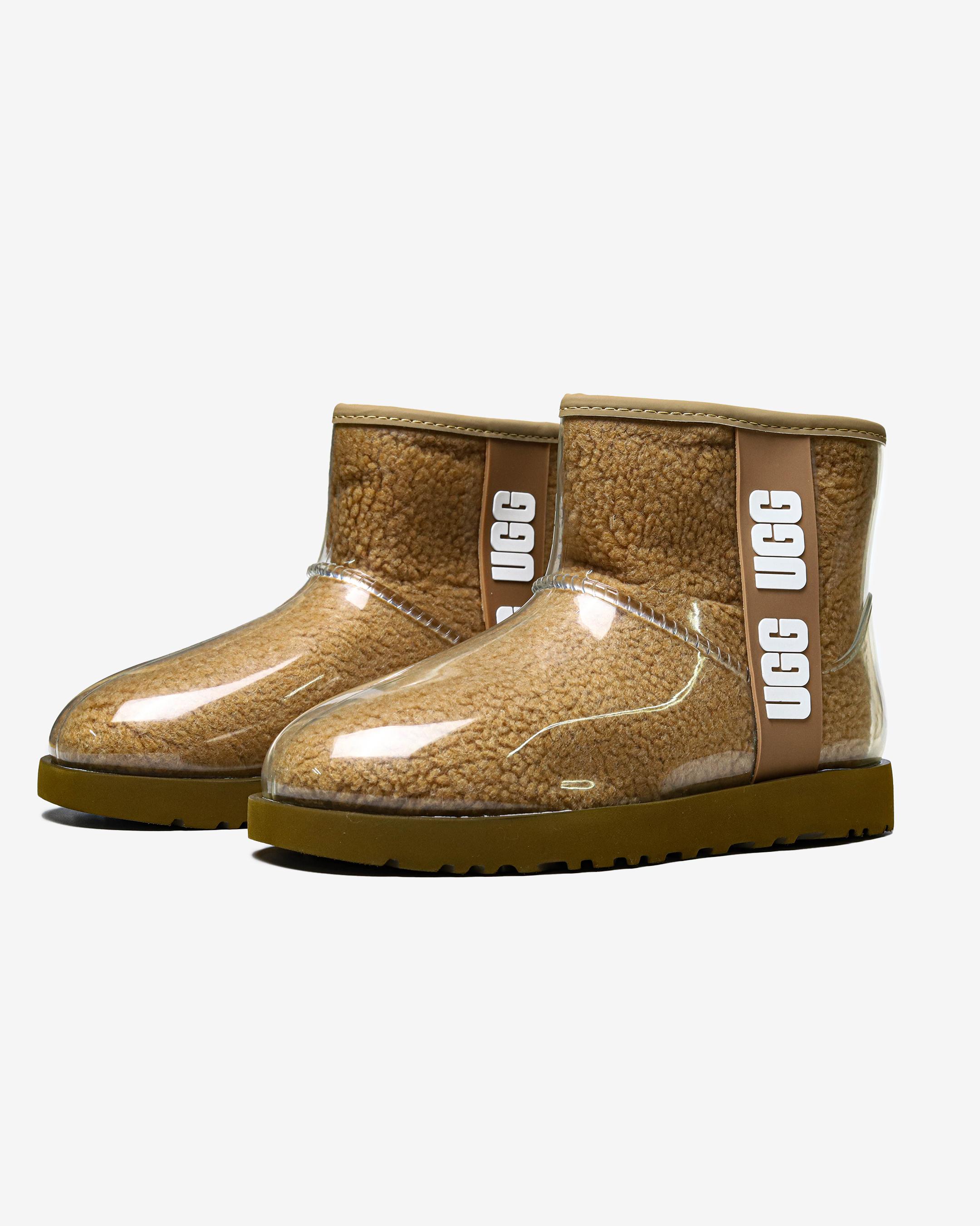 UGG Classic Clear Mini Chestnut Fleece - изображение 6