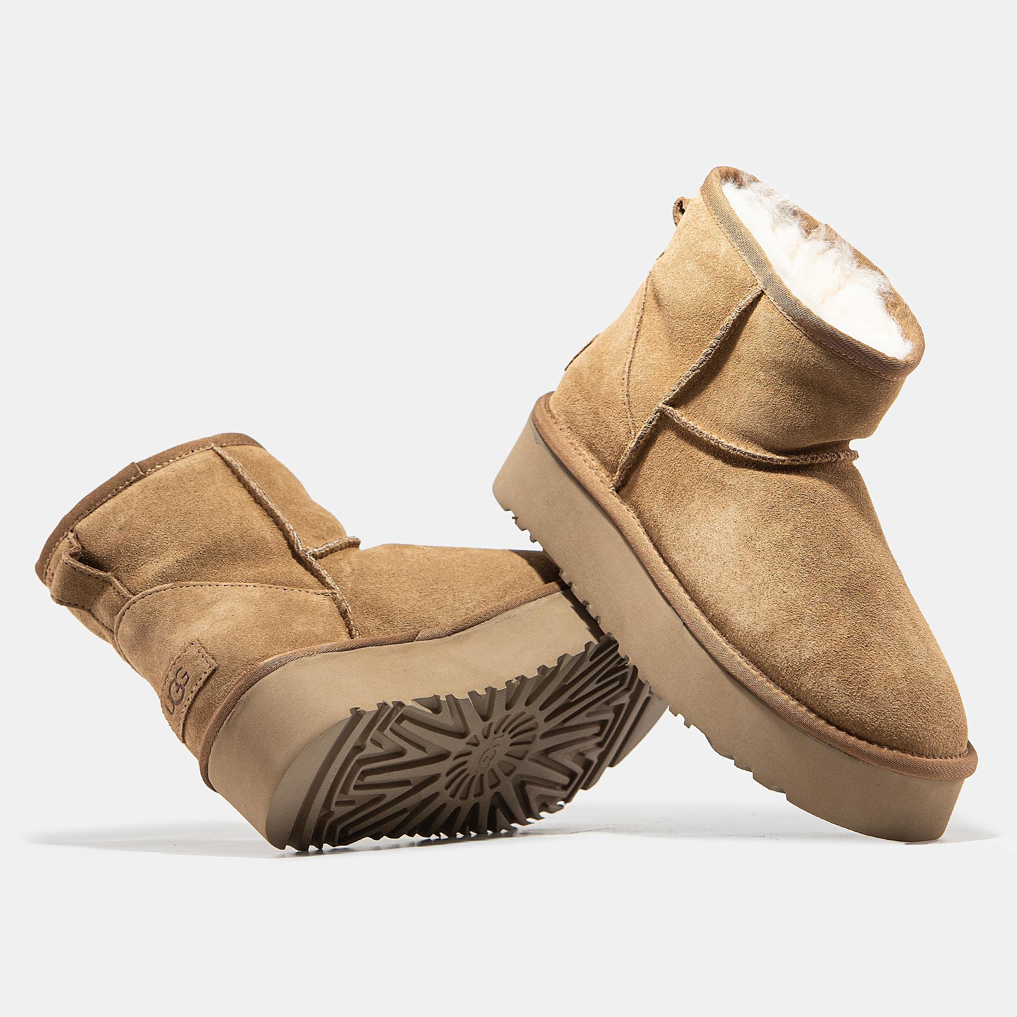UGG Classic Mini Platform Chestnut - изображение 6