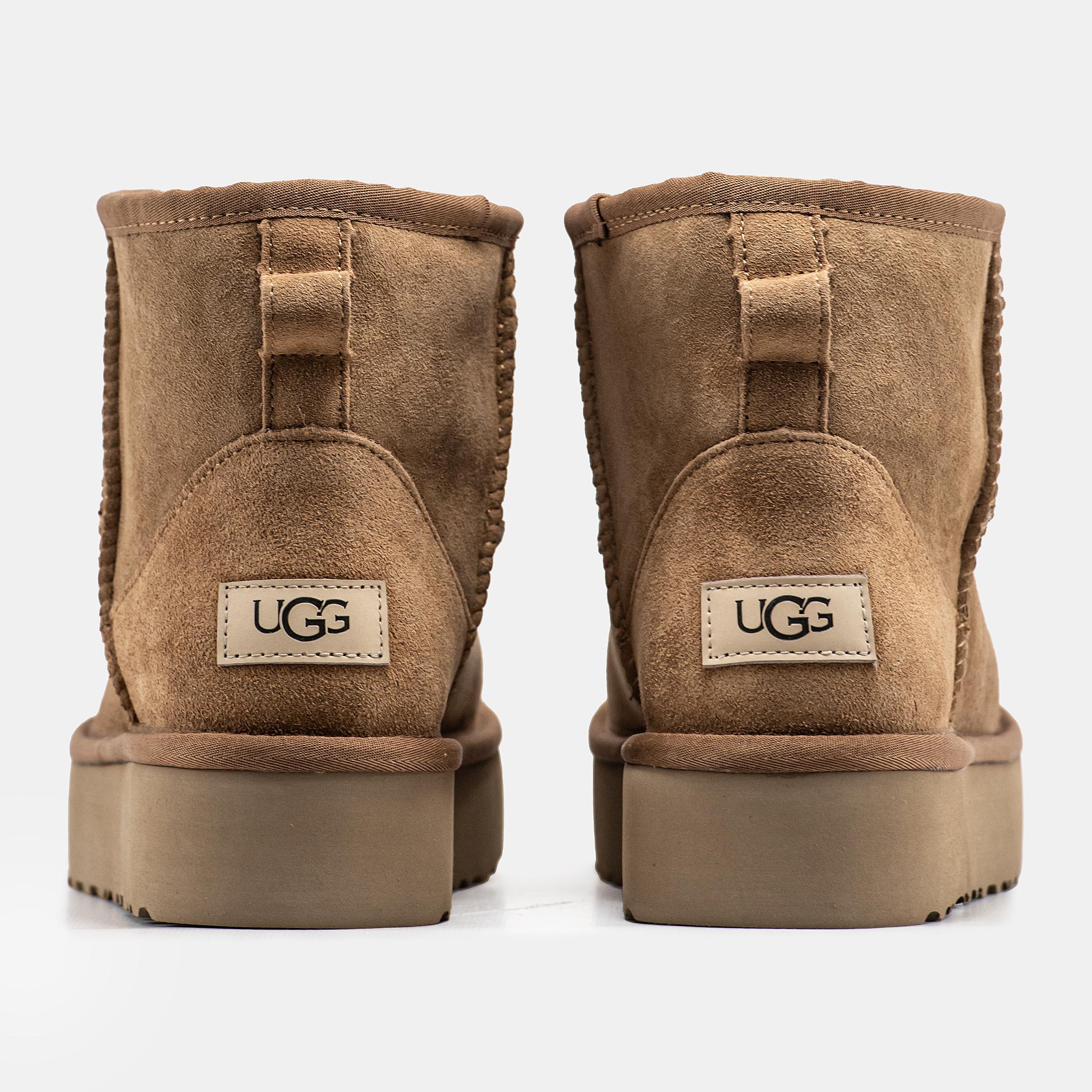 UGG Classic Mini Platform Chestnut Affordable - изображение 4