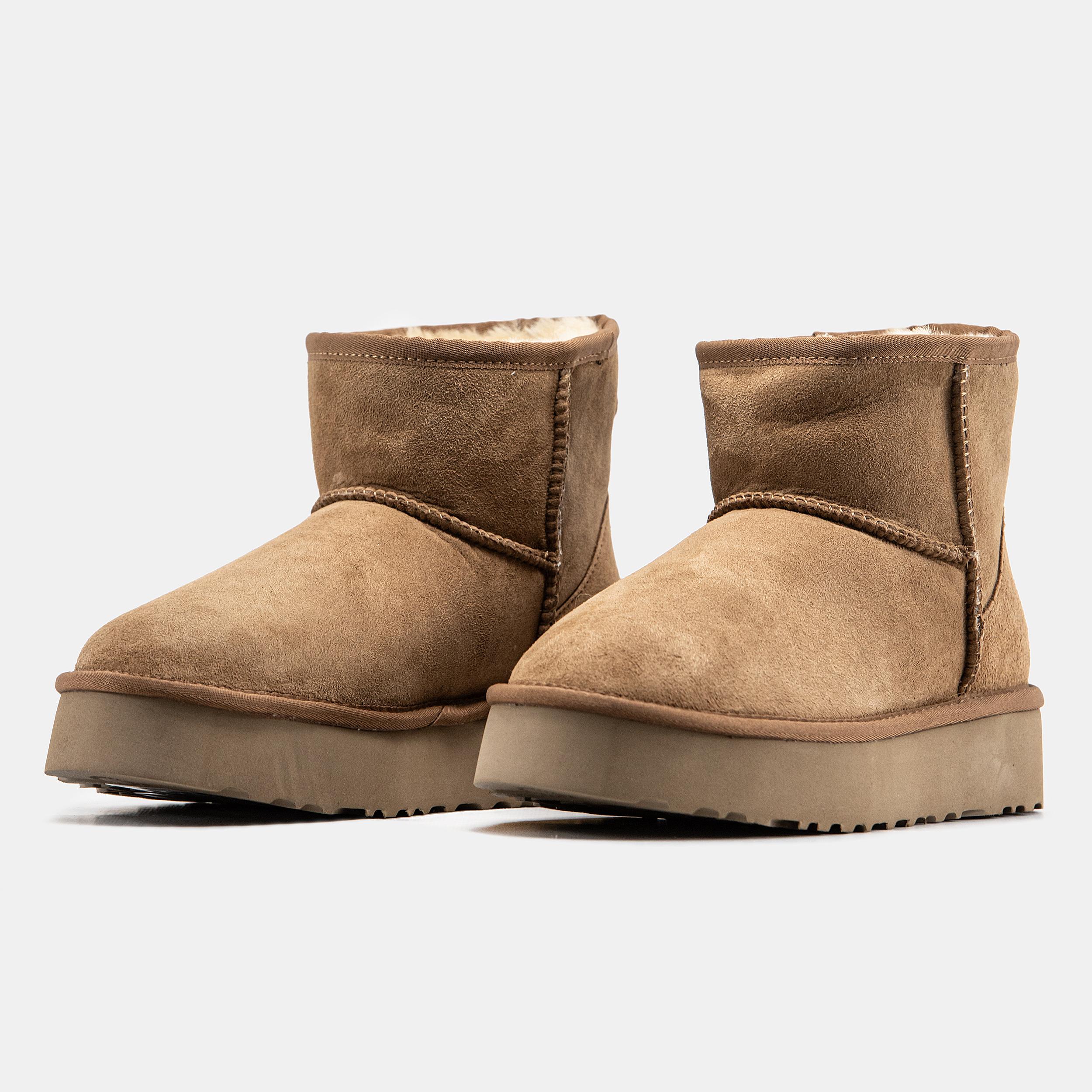 UGG Classic Mini Platform Chestnut Affordable - изображение 5