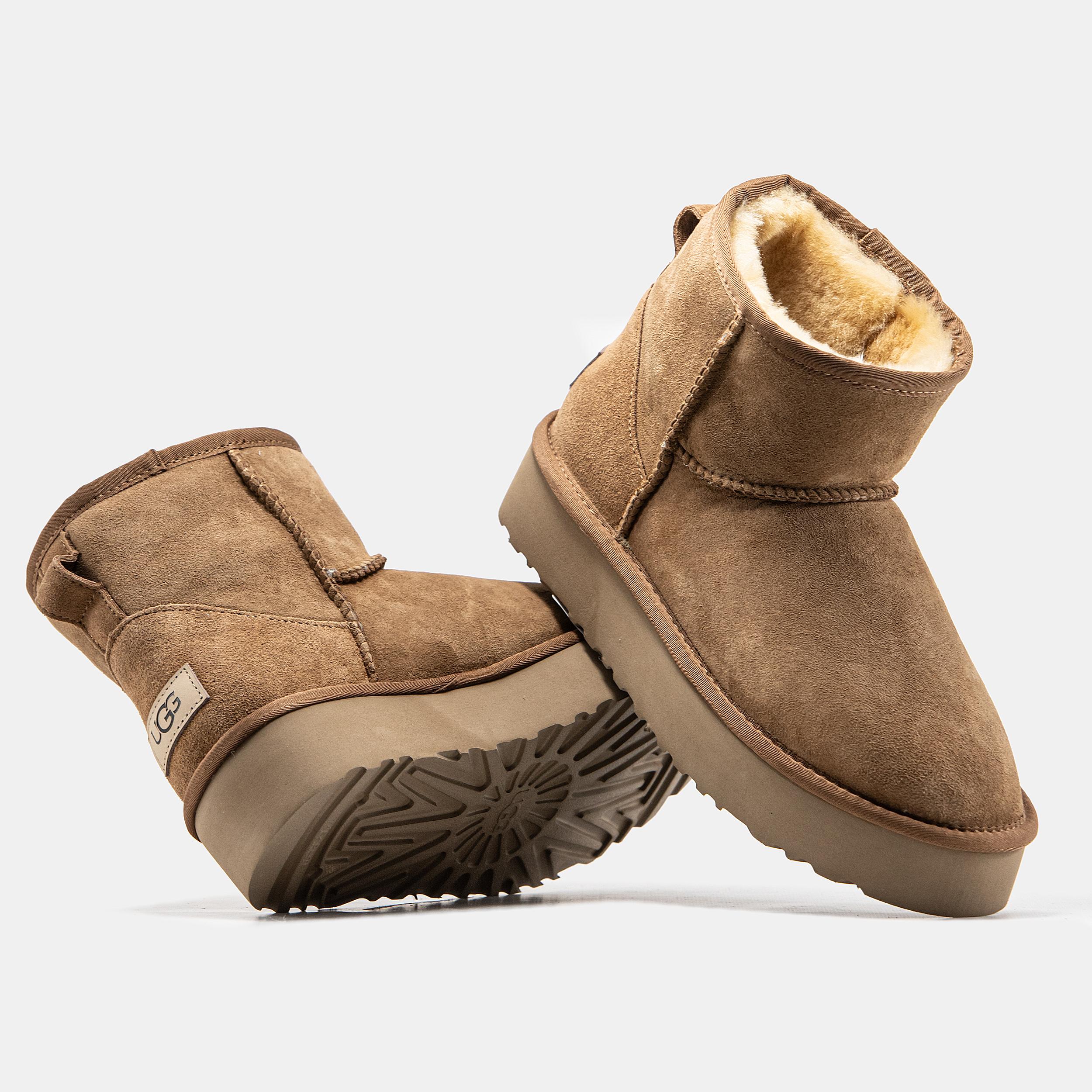 UGG Classic Mini Platform Chestnut Affordable - изображение 6