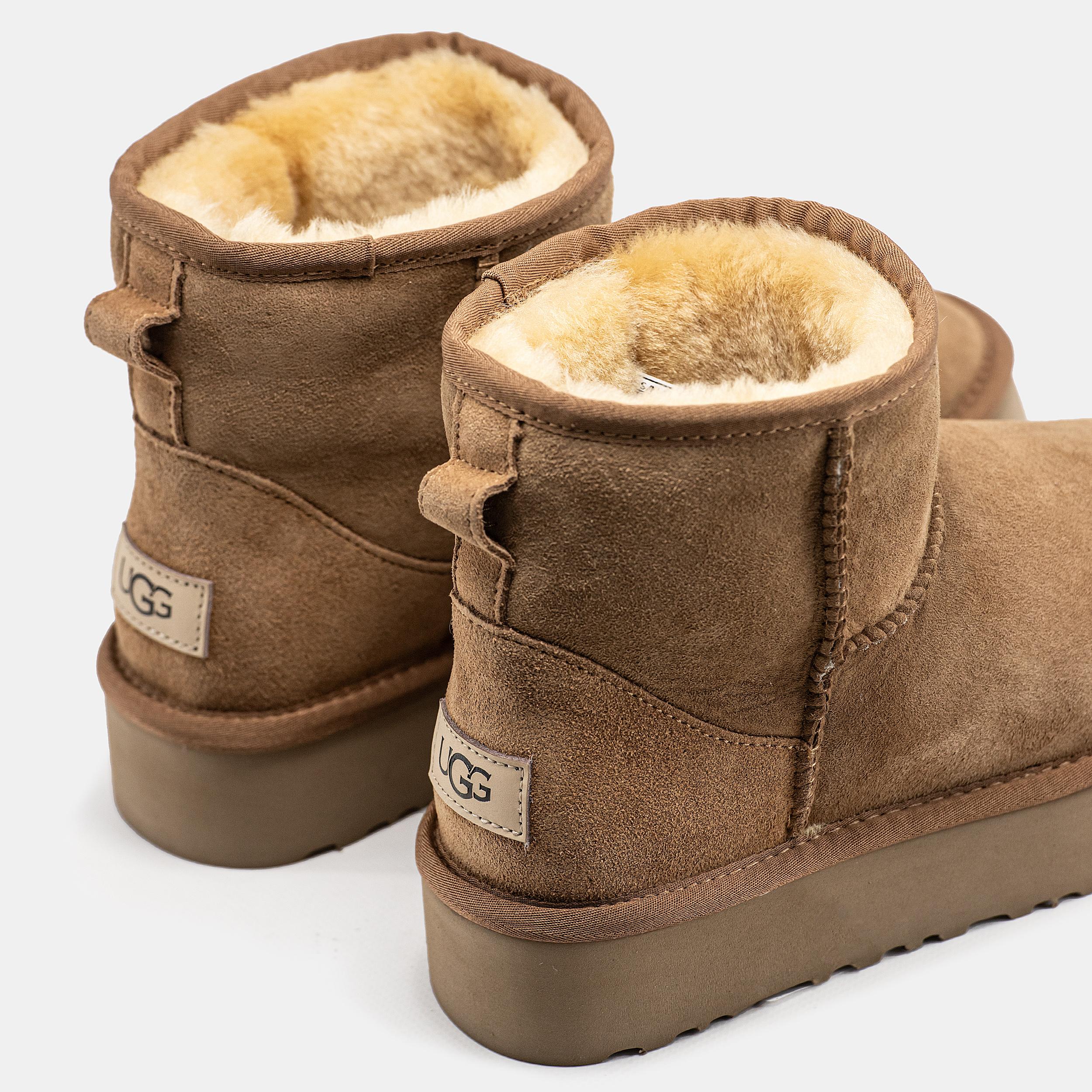UGG Classic Mini Platform Chestnut Affordable - изображение 7