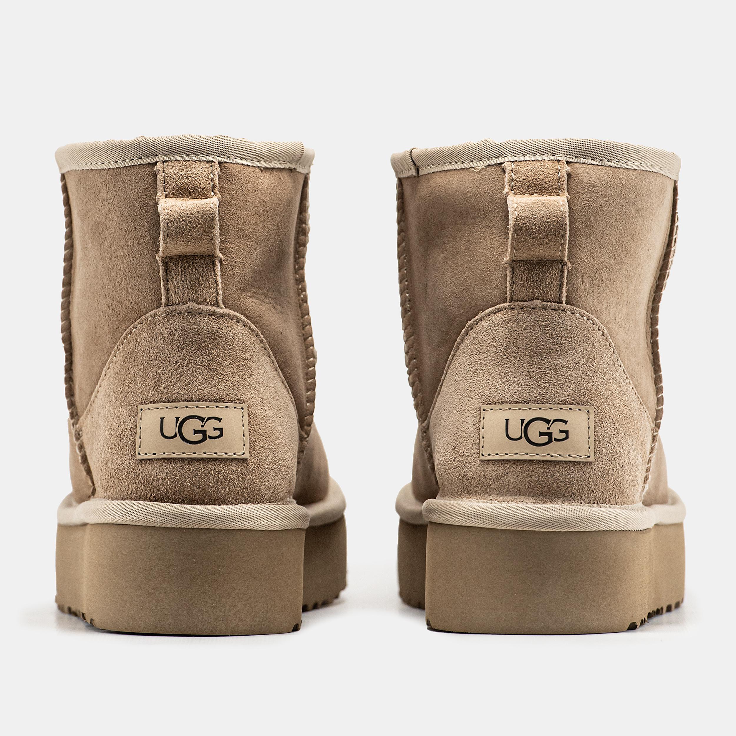 UGG Classic Mini Platform Beige - изображение 4