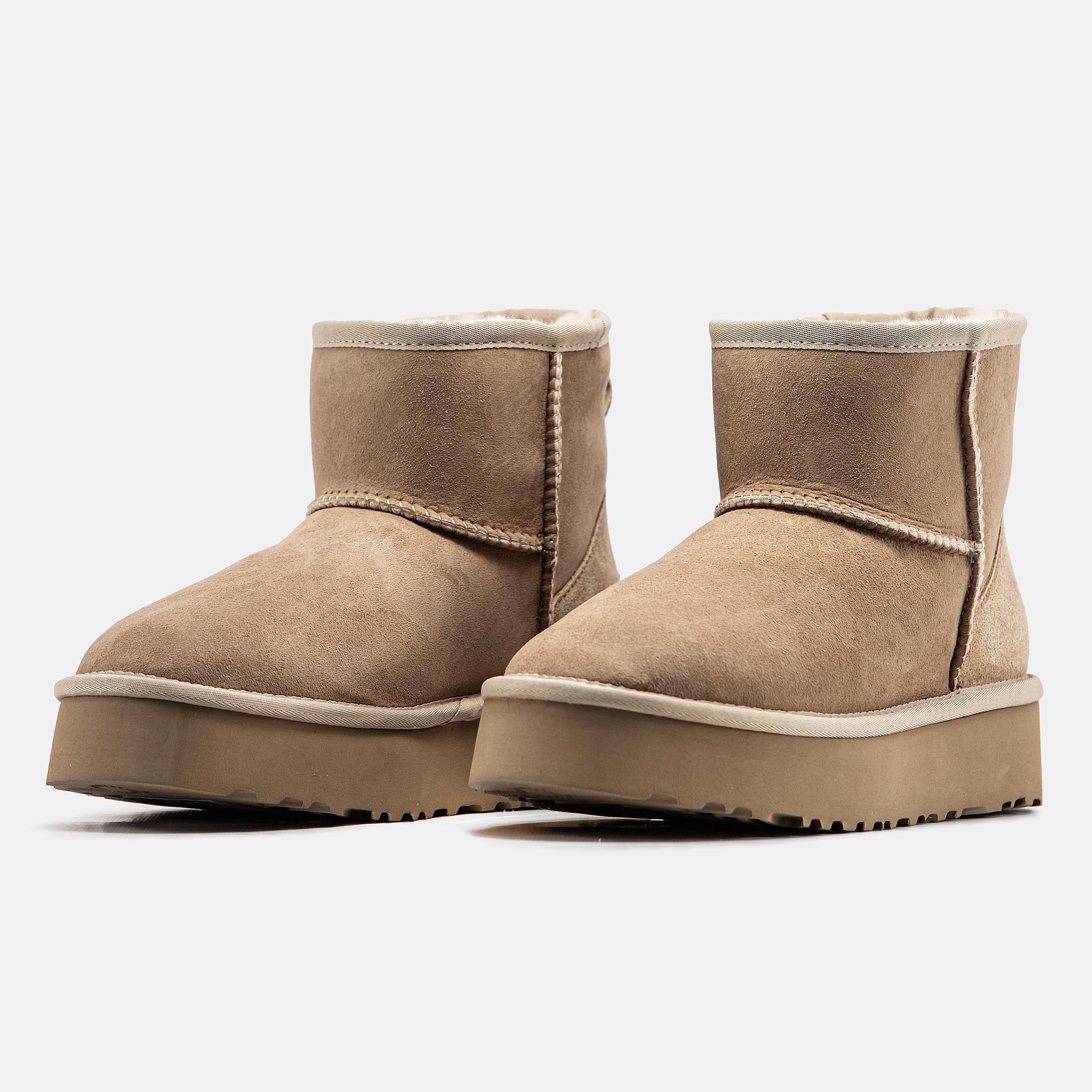 UGG Classic Mini Platform Beige - изображение 5