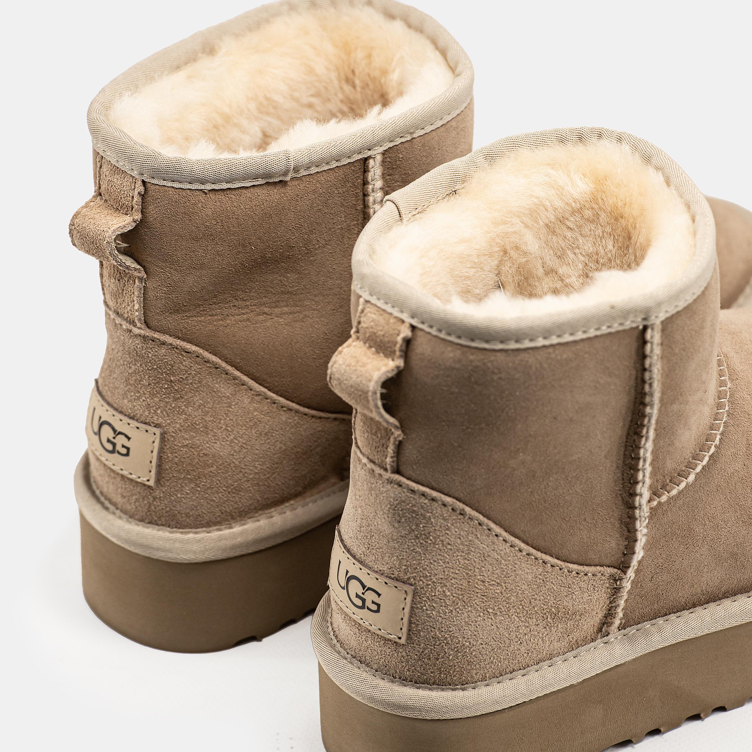 UGG Classic Mini Platform Beige - изображение 7