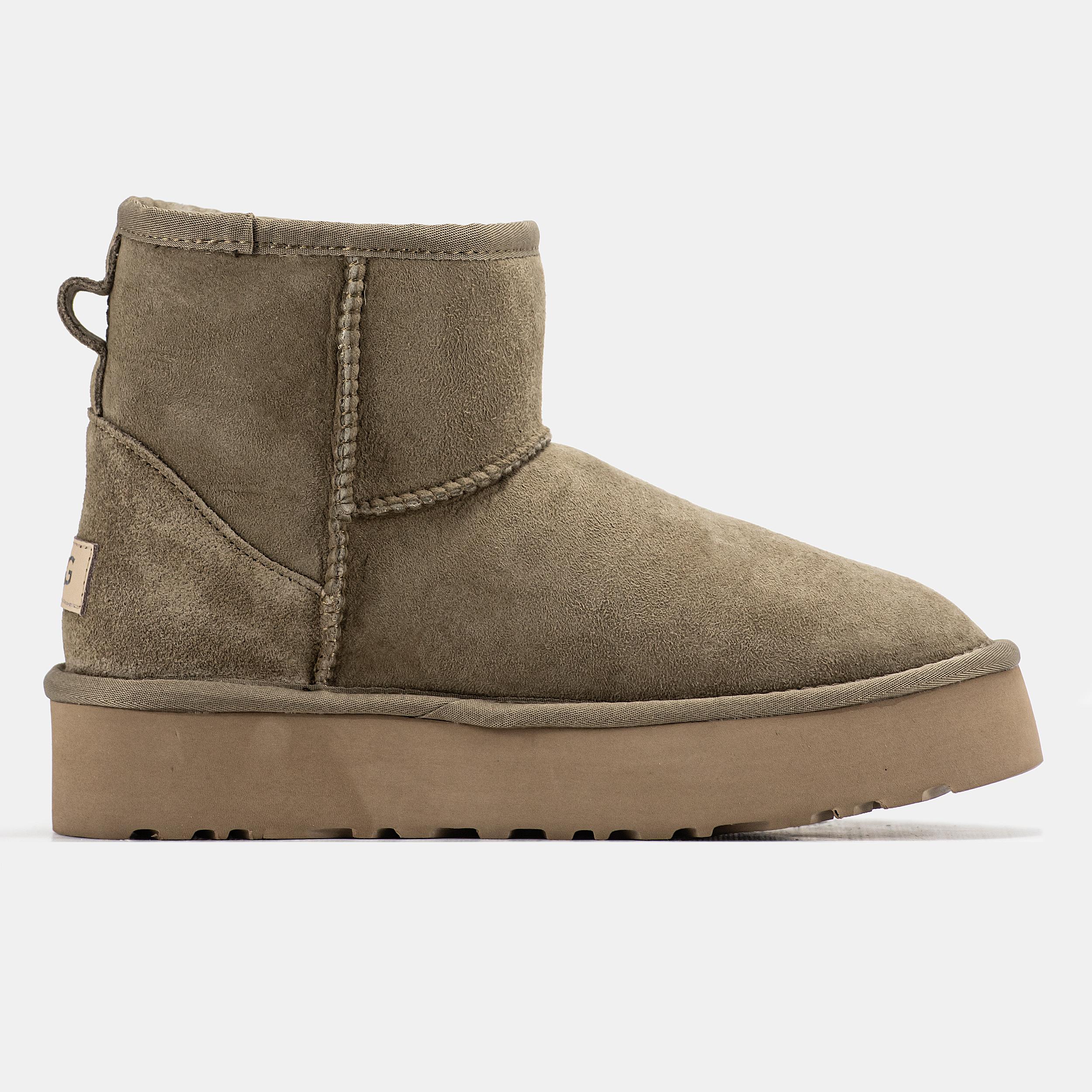 UGG Classic Mini Platform Khaki - изображение 2