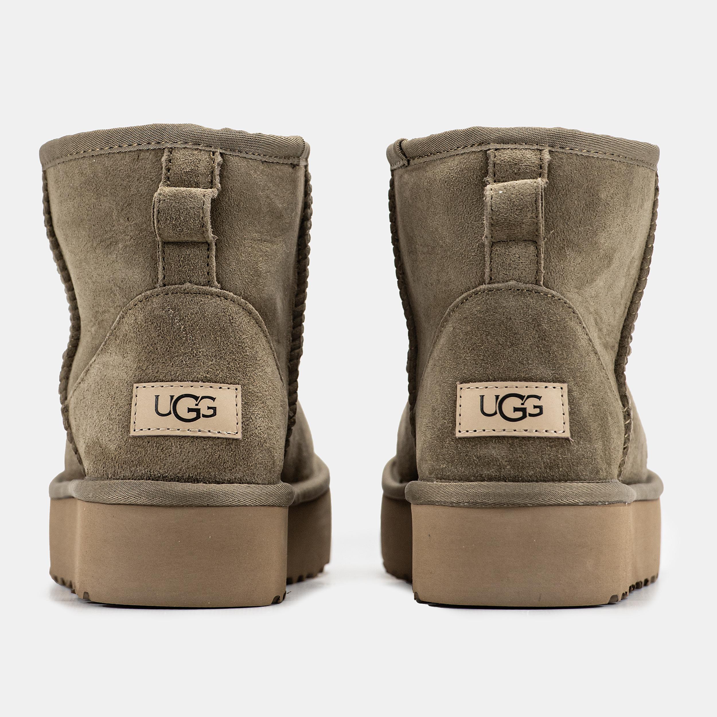 UGG Classic Mini Platform Khaki - изображение 4