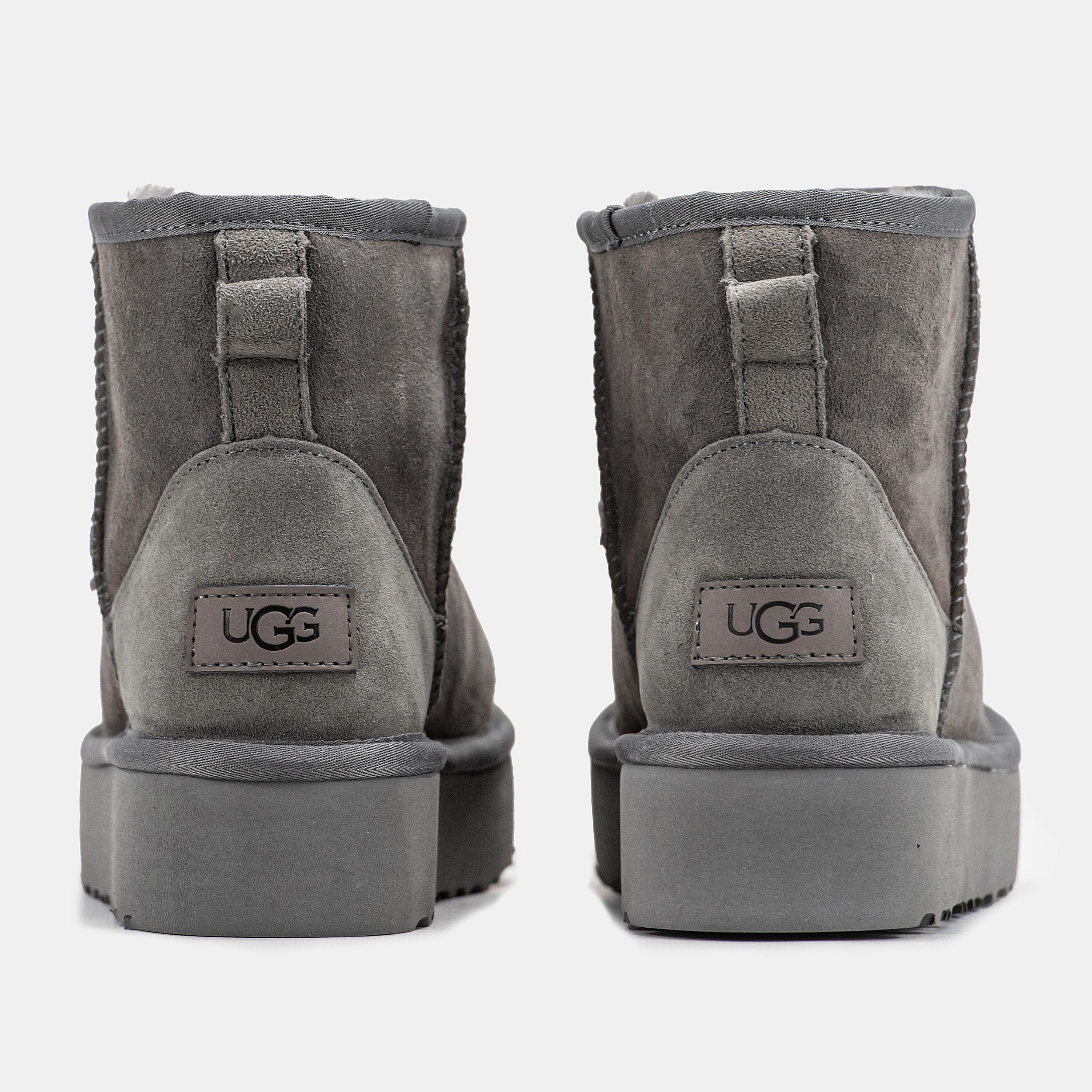 UGG Classic Mini Platform Charcoal - изображение 1