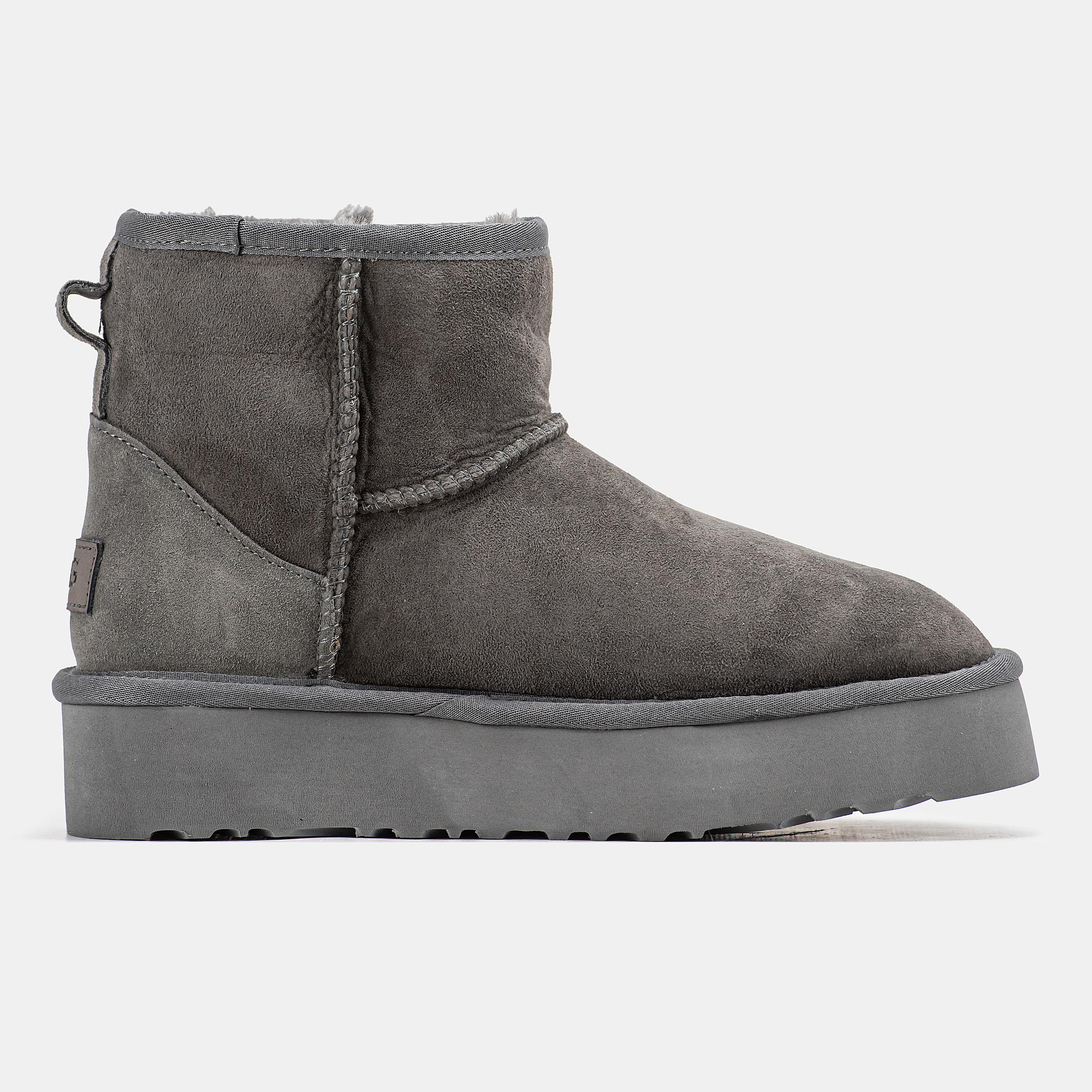 UGG Classic Mini Platform Charcoal - изображение 3